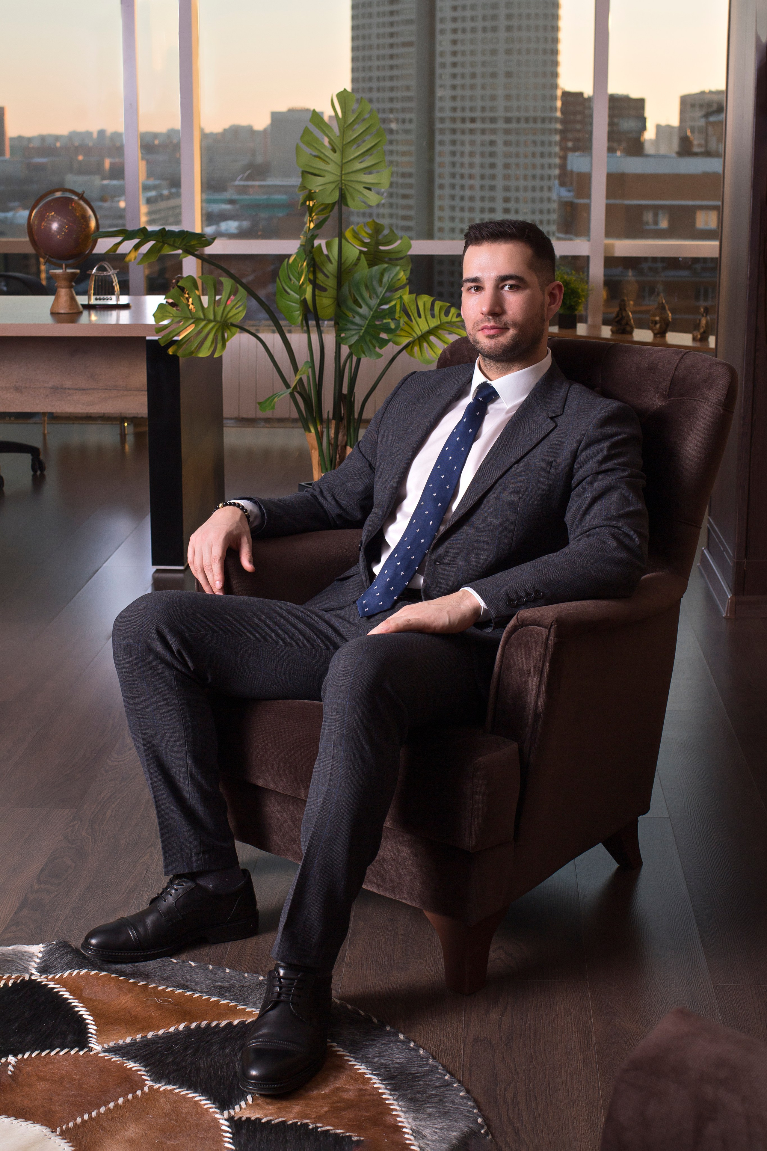 Бизнес портрет мужской. Профессиональный фотограф в Москве