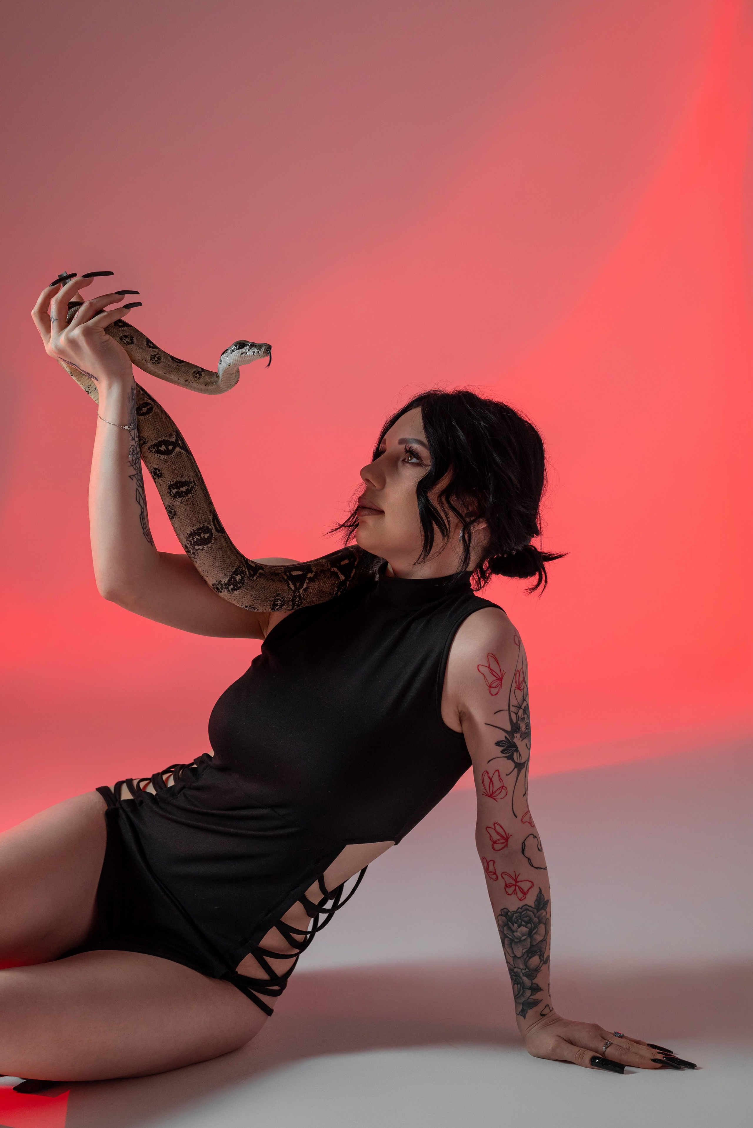 Фотопроект со змеёй 2025 г. Фотограф в городе Салават