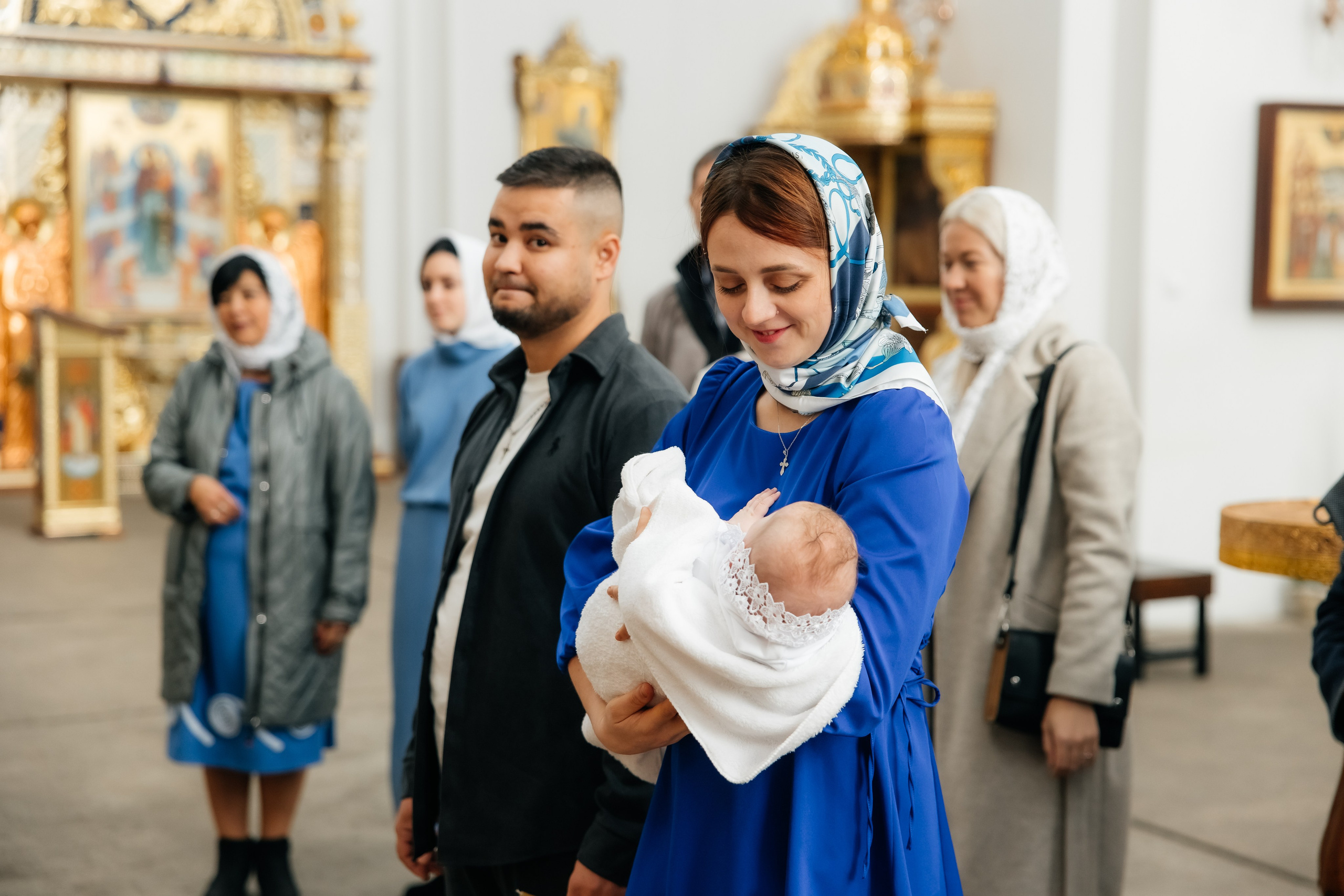 Крещение Мирославы. Храм иконы Божьей Матери «Всех скорбящих Радость». Фотограф ВИКА МЕДУЗА