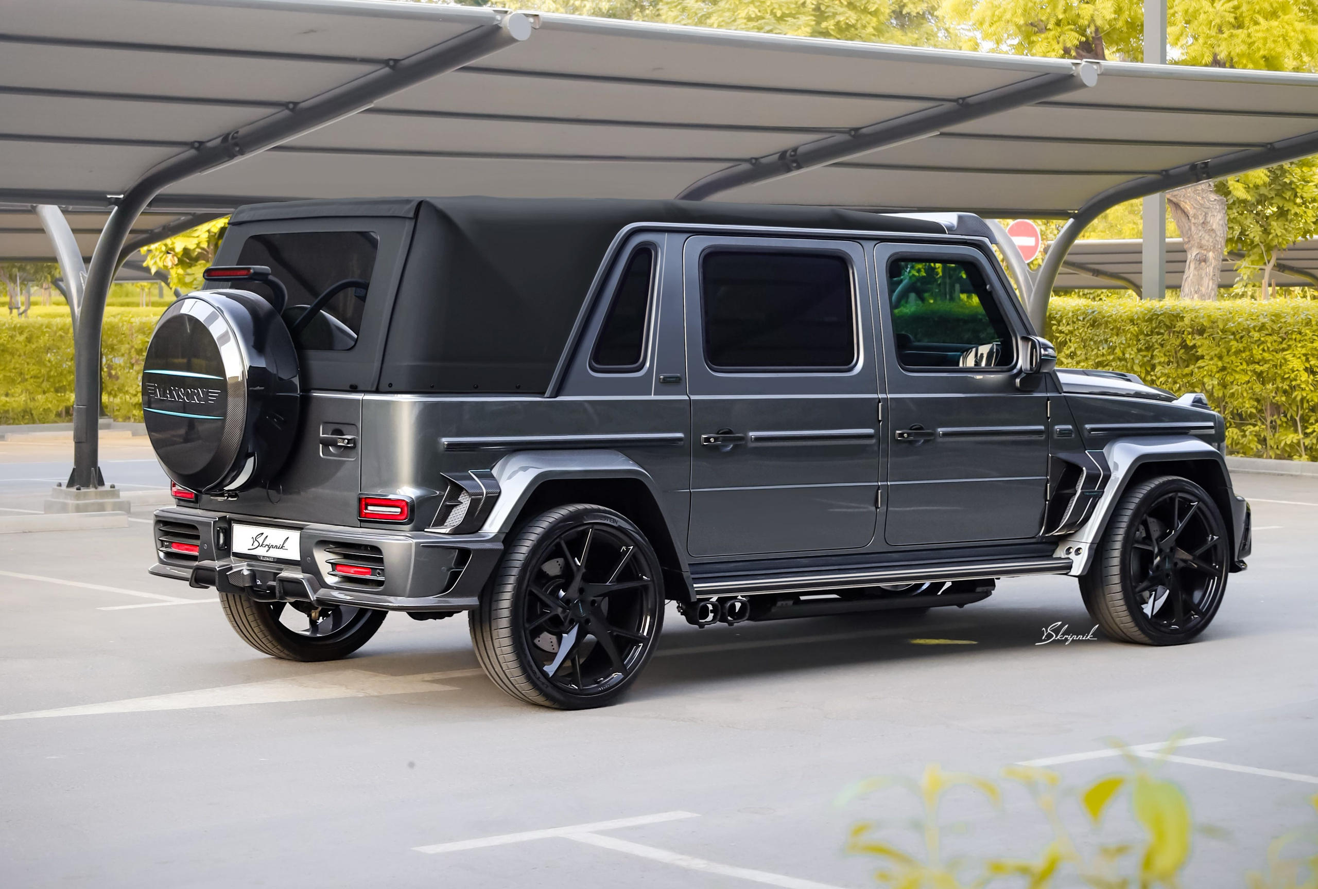 Mercedes G800 +500mm Landaulet. Design Yachts and Cars