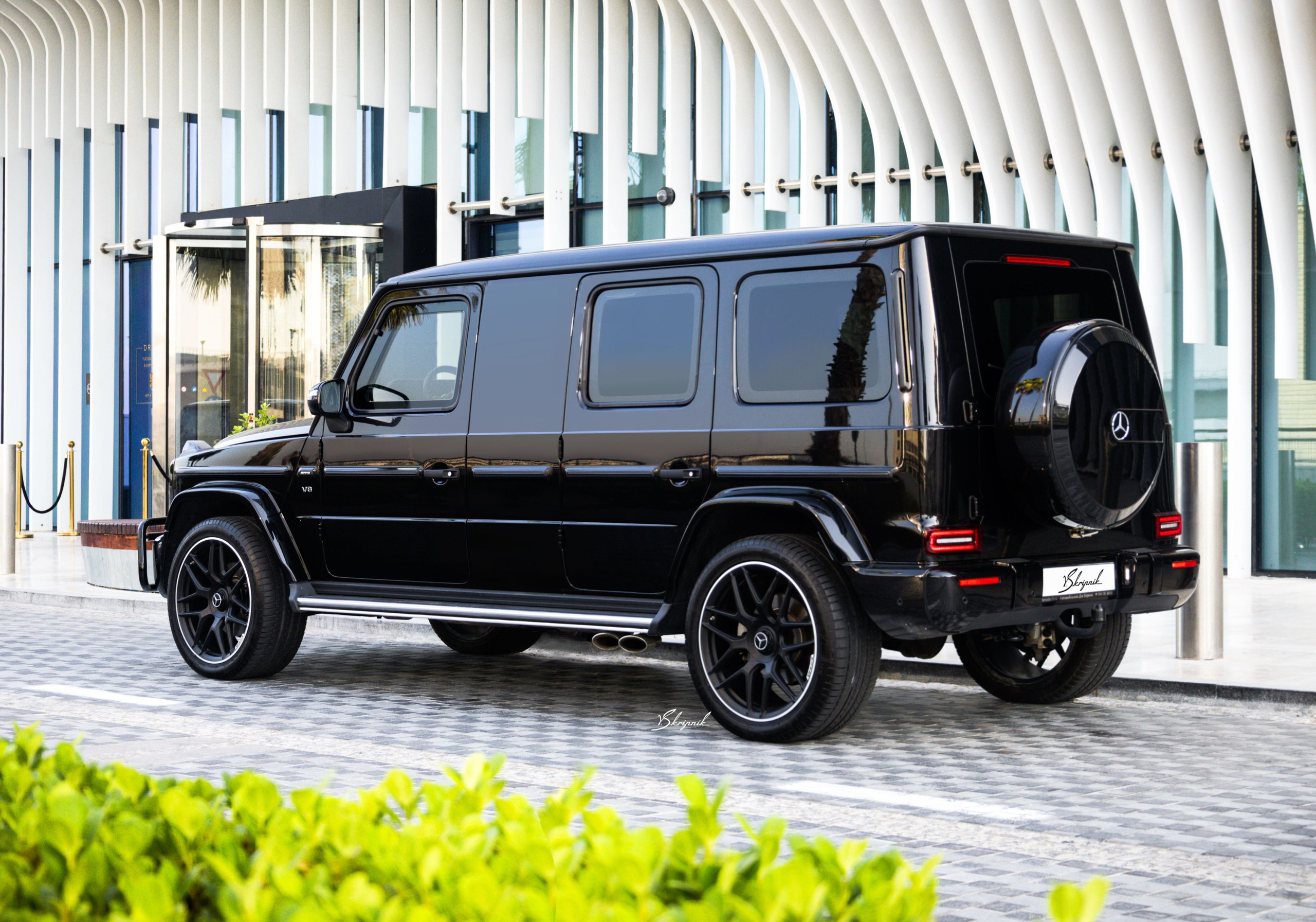 Mercedes G-class +500mm and Armored. Design Yachts and Cars