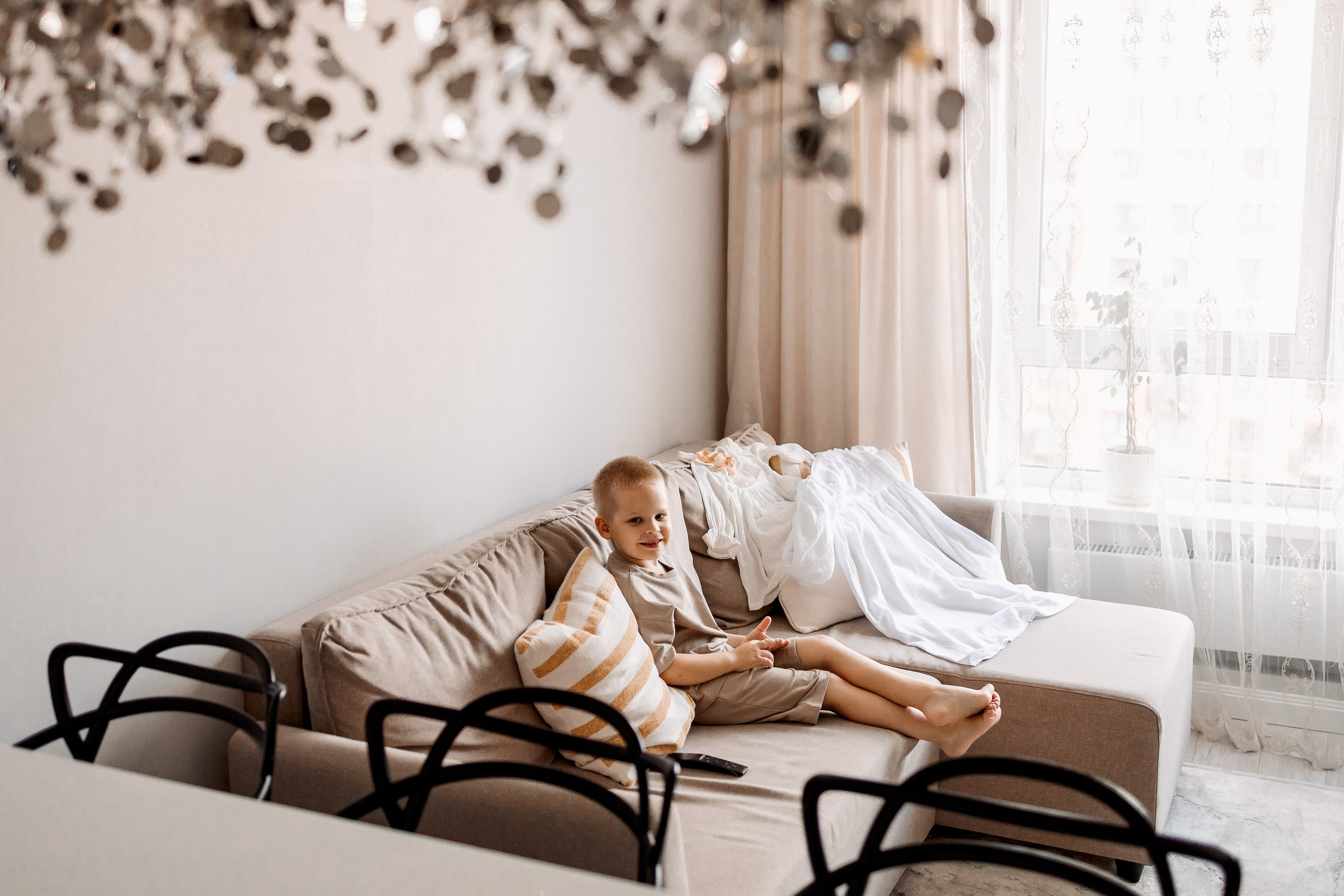 Семейная домашняя фотосессия. Семейный Фотограф в Москве Евгения Симоненко