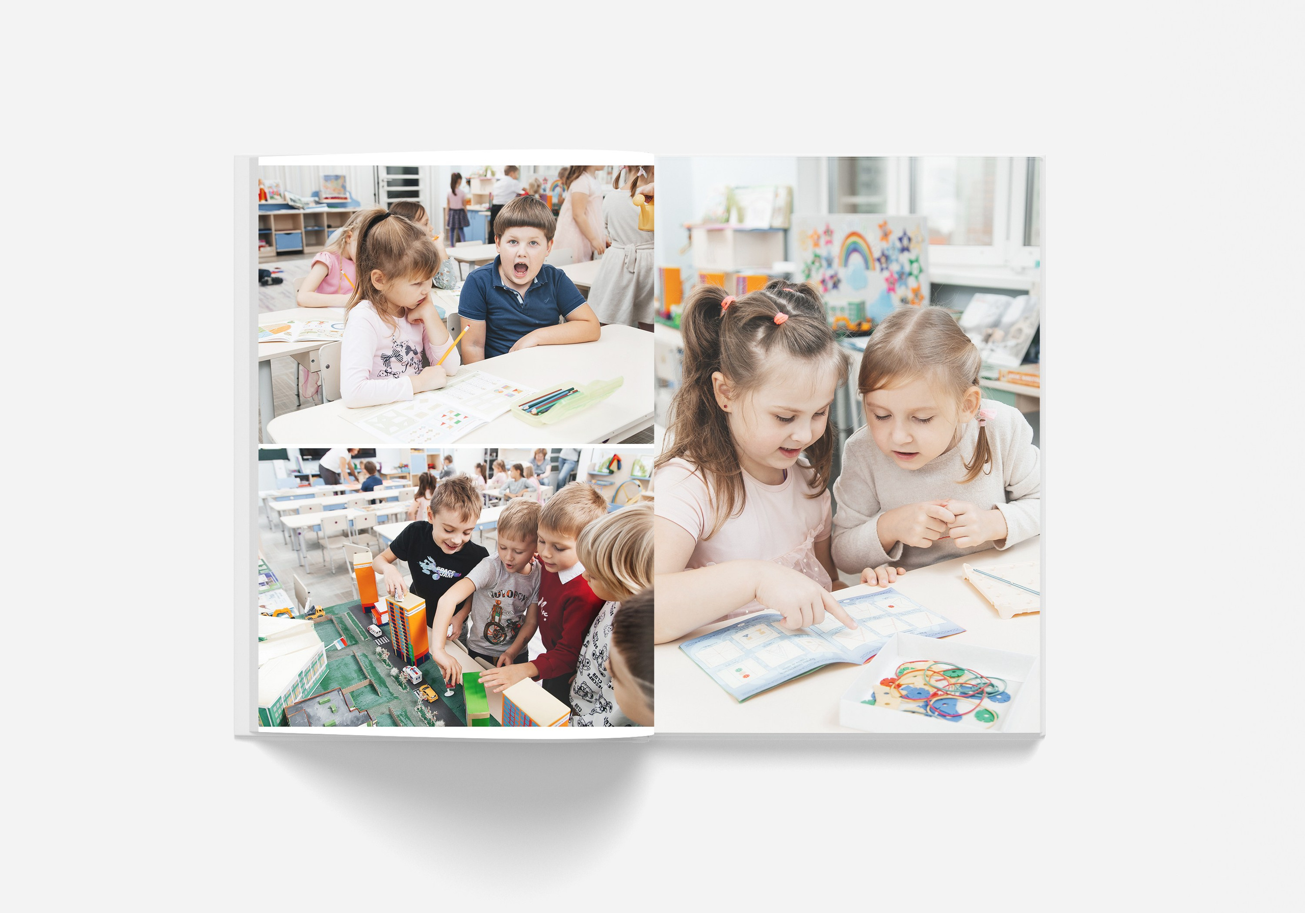 Детский сад Альбом 10 разворотов (20 страниц). Выпускные альбомы. Зубкова Яна