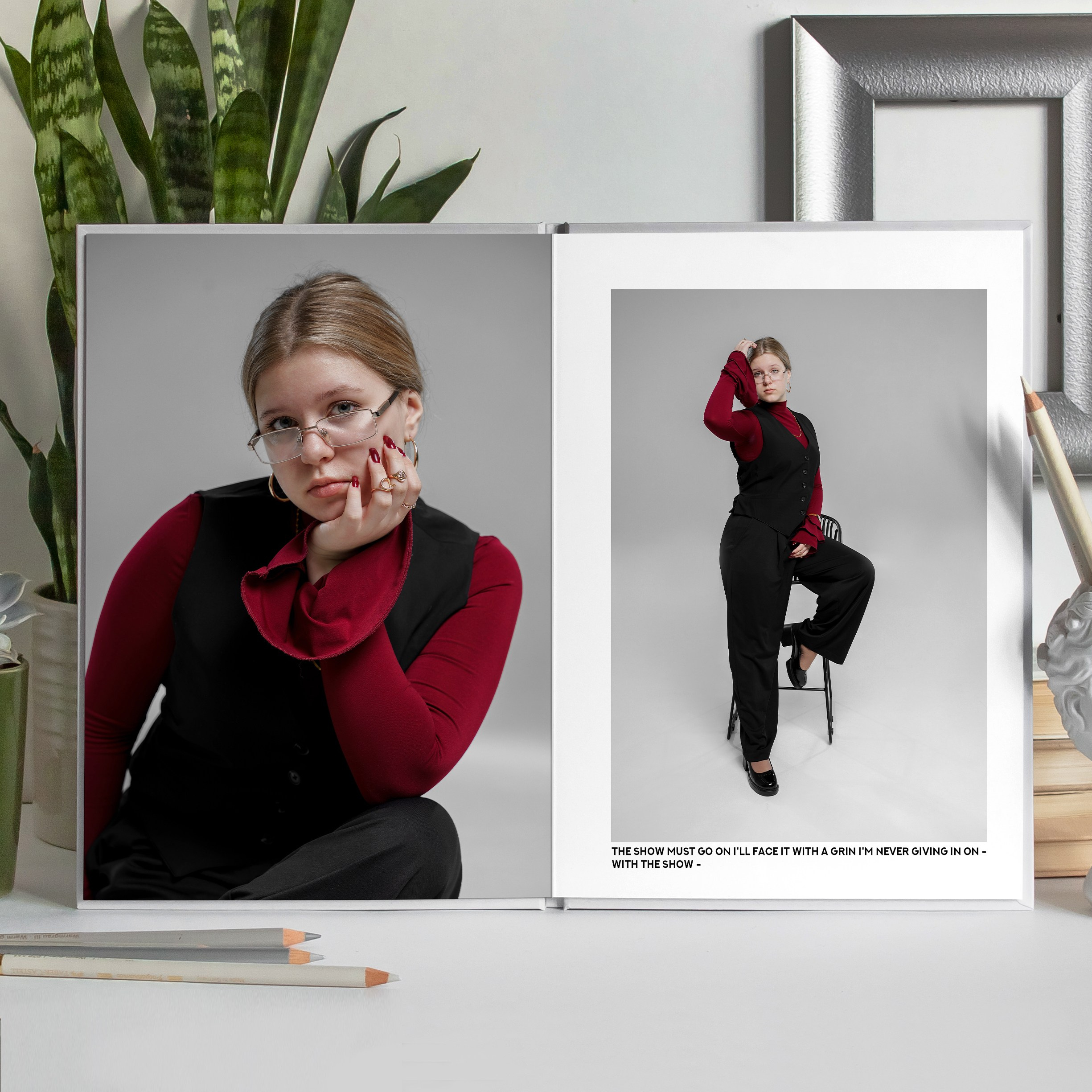 Креативный Выпускной альбом для 9 класса с цитатами. Ольга Плаксина фотограф в Саратове