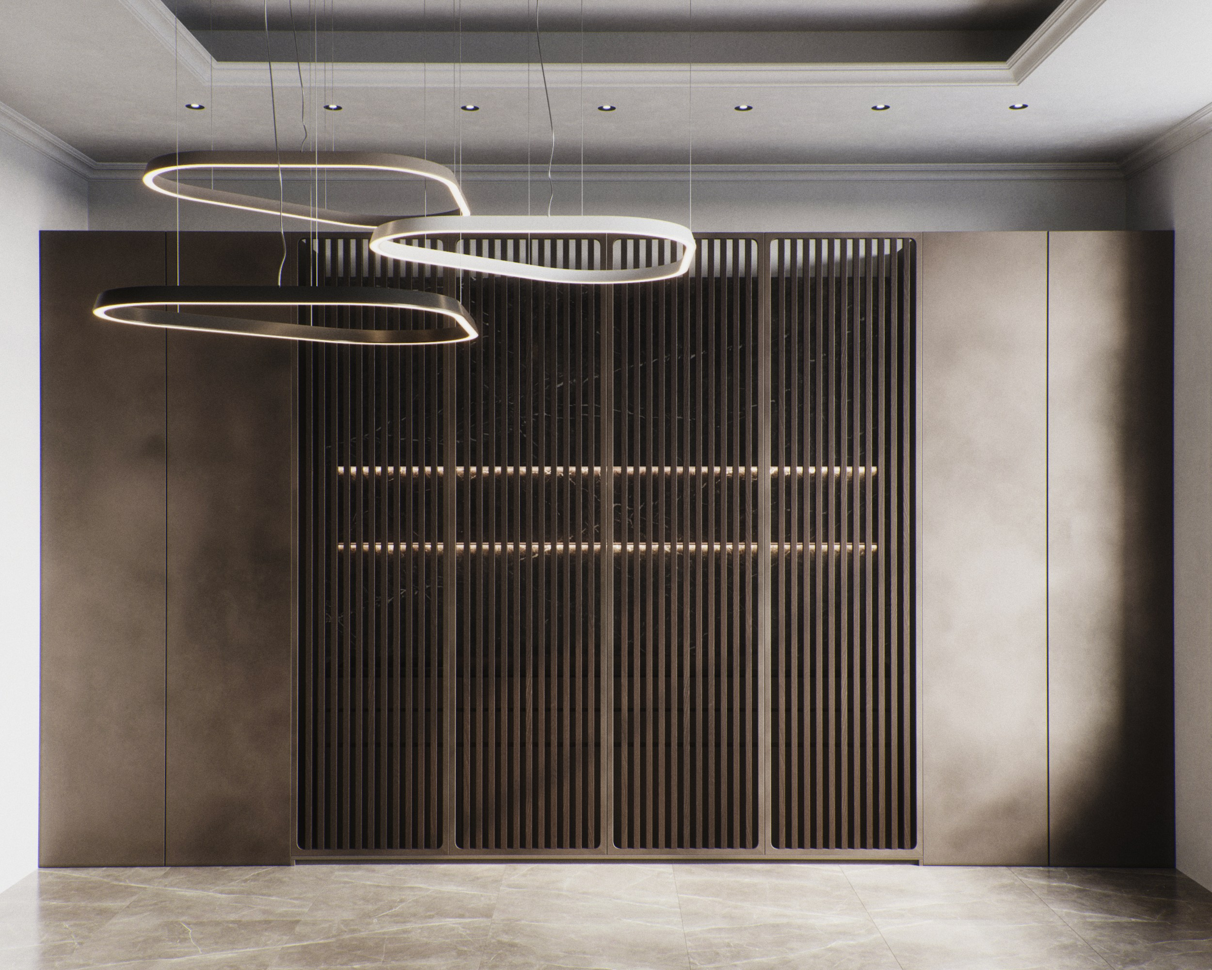 Malevich Showroom. 3D Визуализация // Reiterrrr