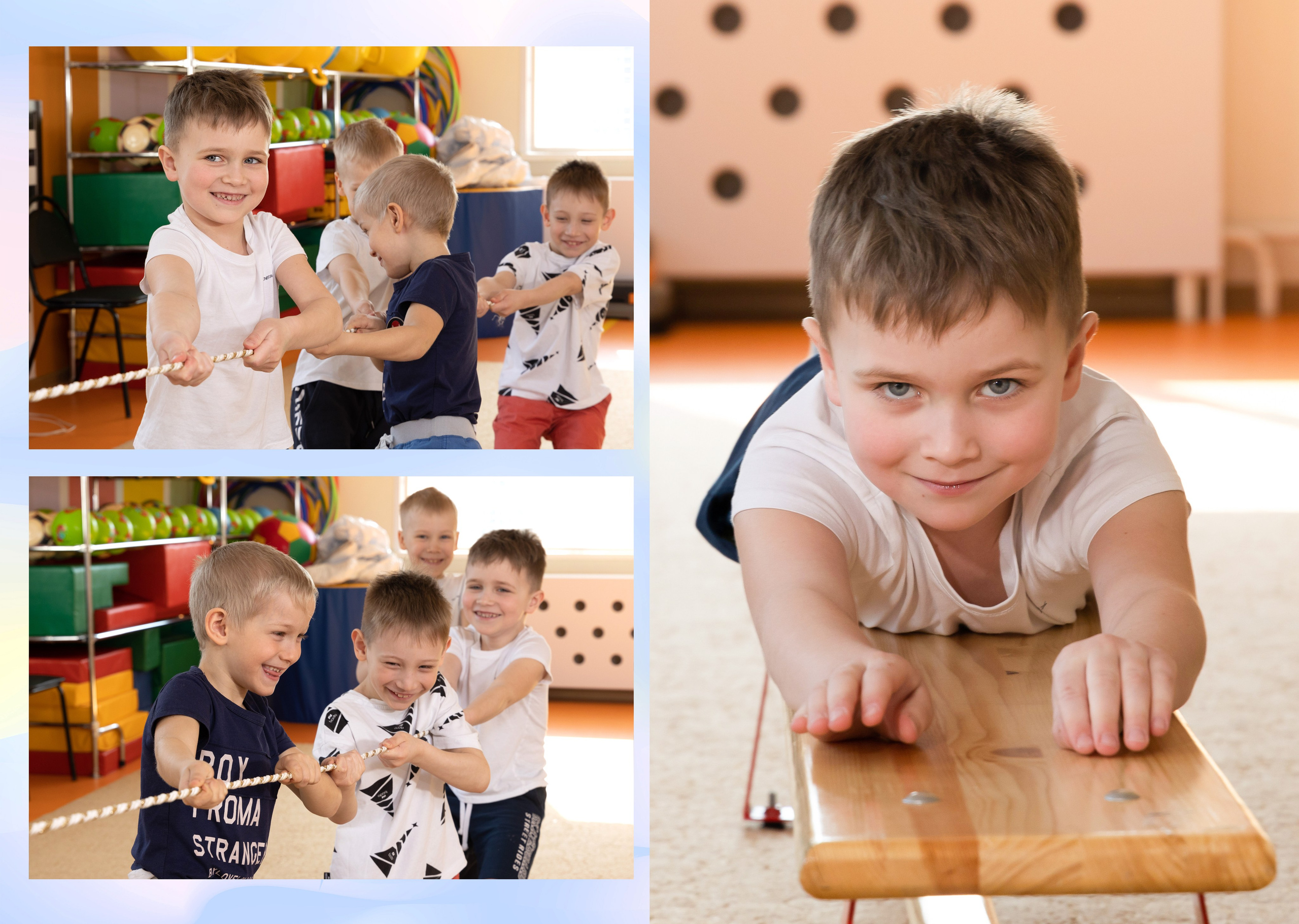 Детские сады. Выпускные альбомы. Детская сюжетная съемка