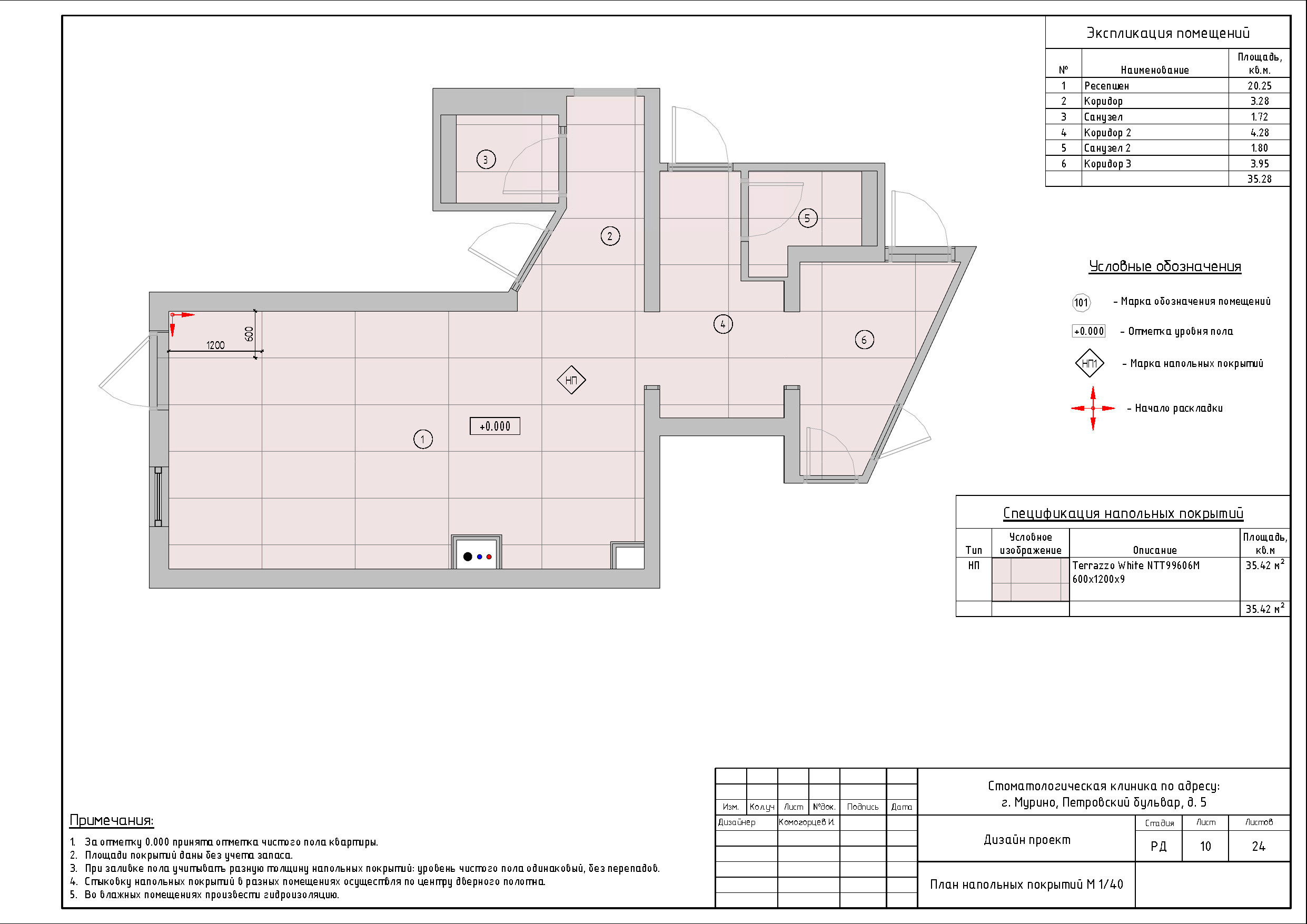Стоматология в СПб. Студия обмеров и проектирования
