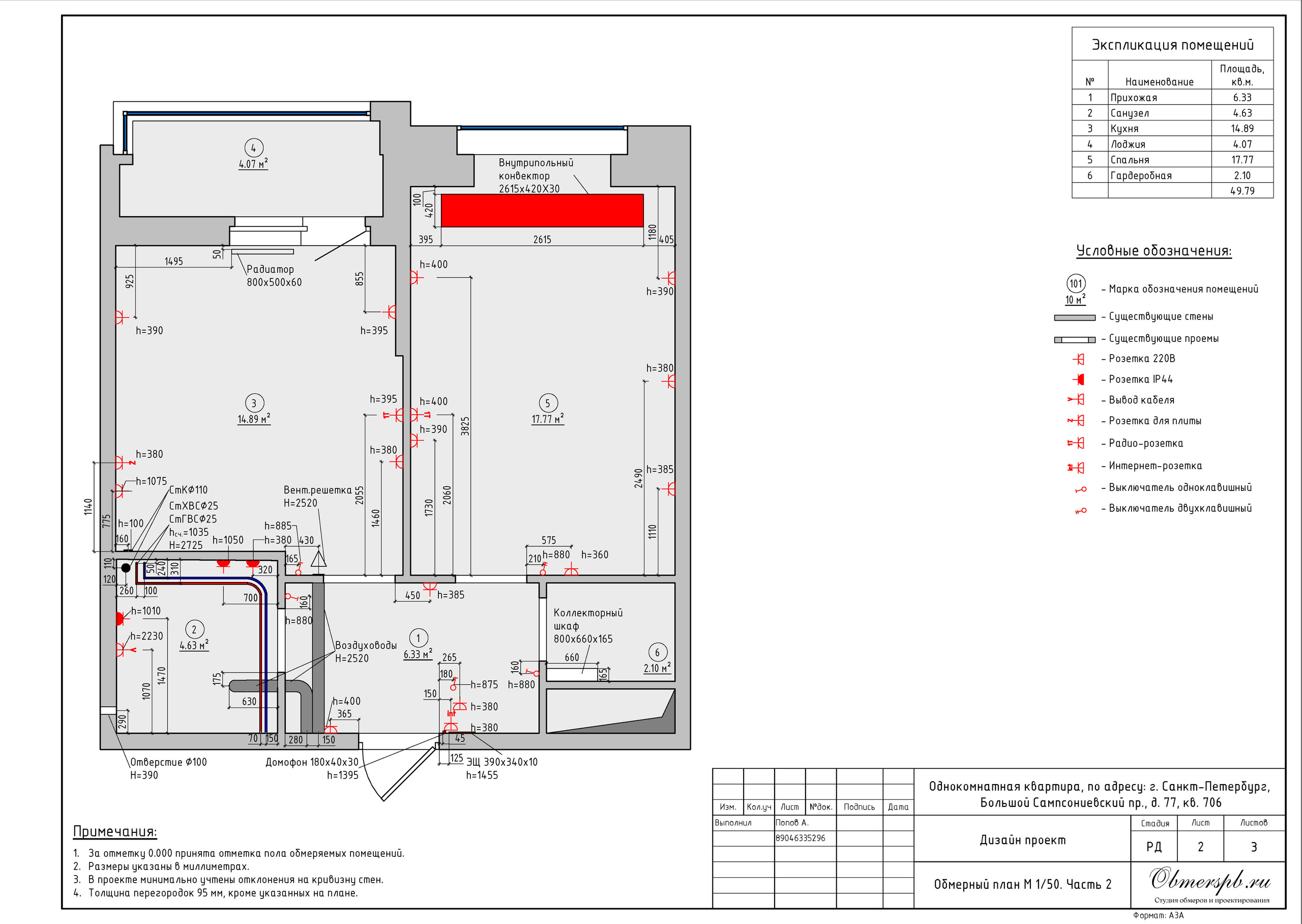 ЖК Георг Ландрин Санкт-Петербург. Студия обмеров и проектирования