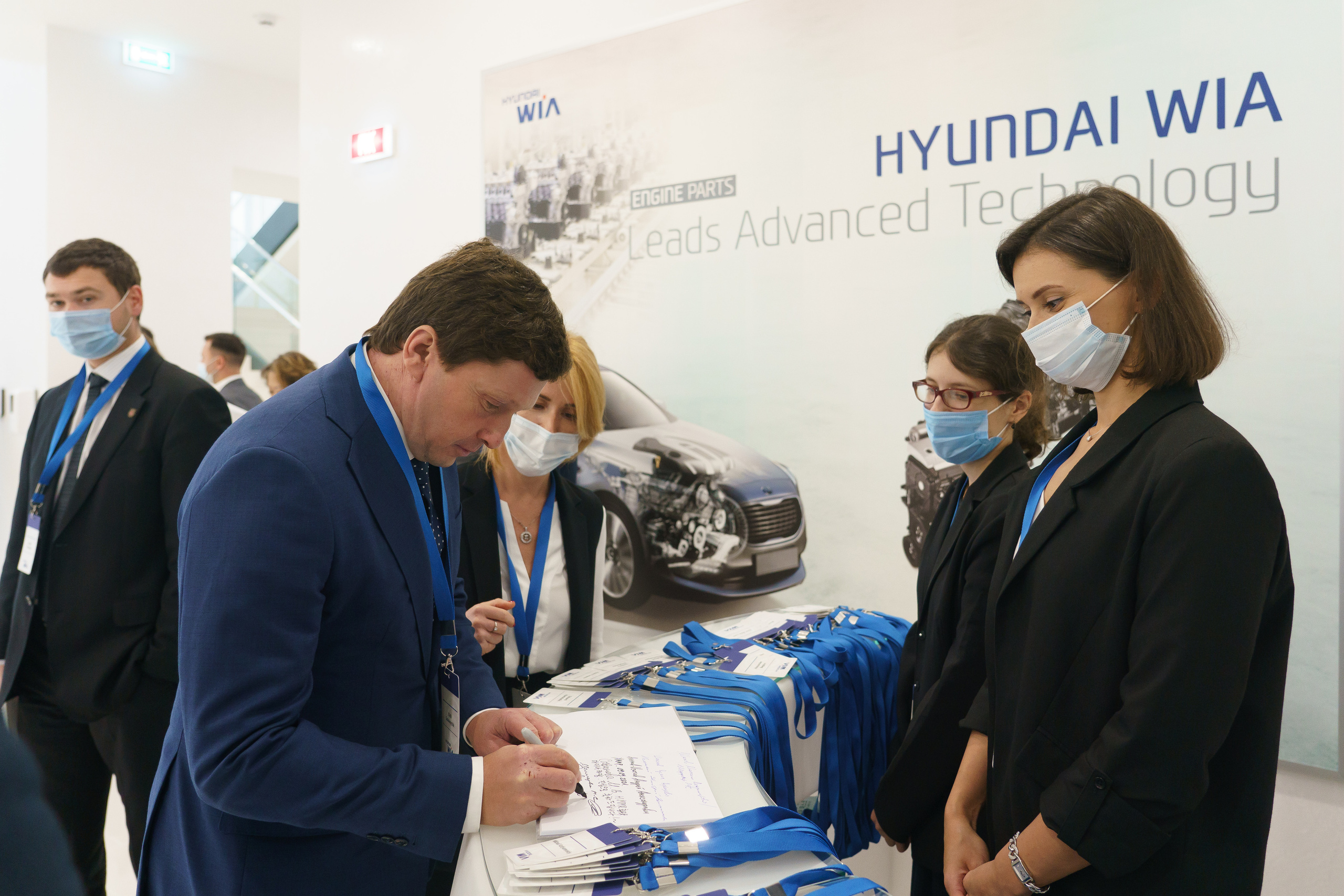 Открытие завода Hyundai Wia в Санкт-Петербурге 2021. Контакты