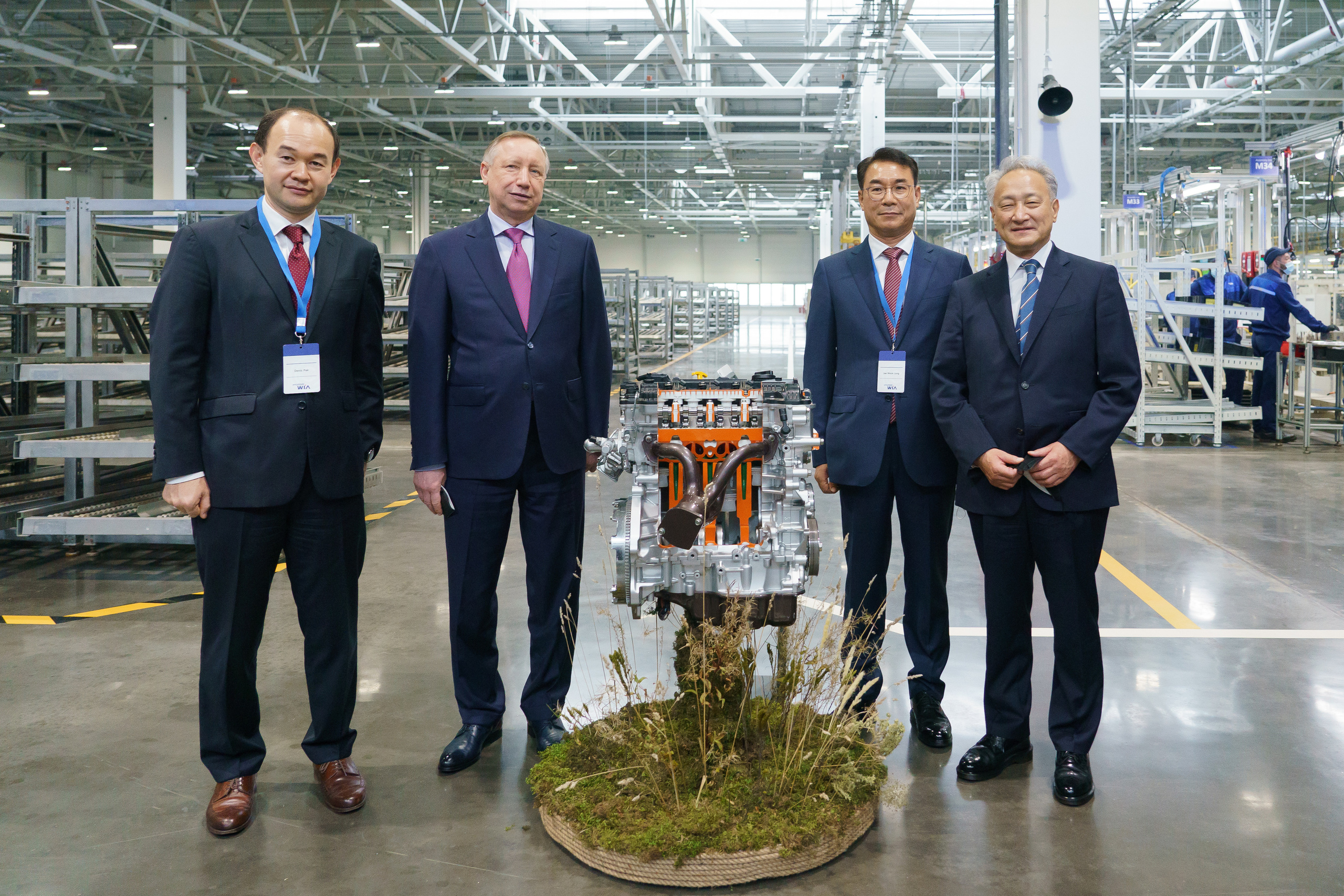 Открытие завода Hyundai Wia в Санкт-Петербурге 2021. Контакты