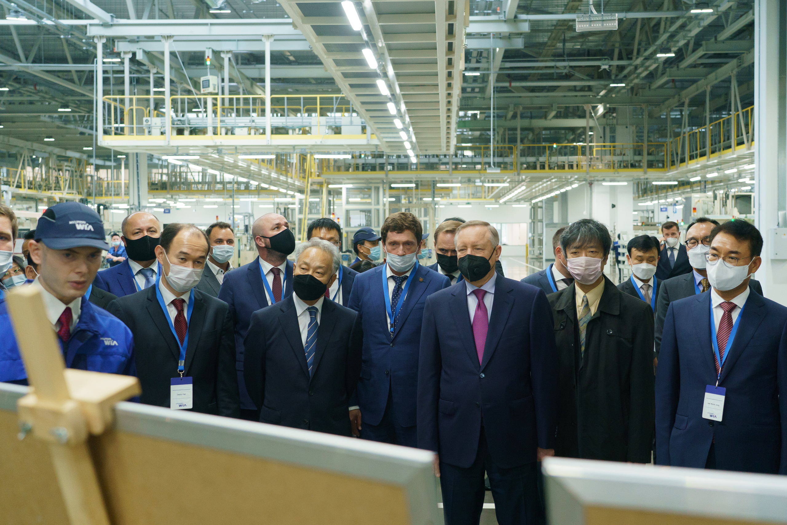 Открытие завода Hyundai Wia в Санкт-Петербурге 2021. Контакты