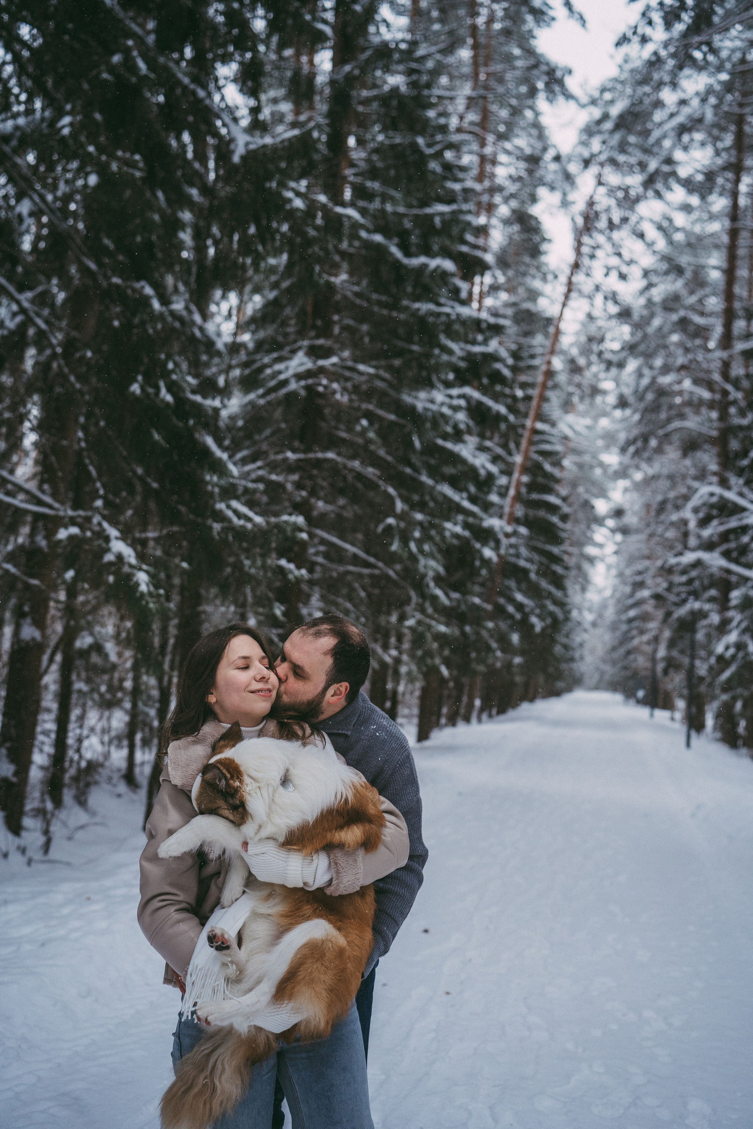 Катя, Анатолий и Елай. Фотограф анималист в Москве и Санкт-Петербурге Свиридова Анна