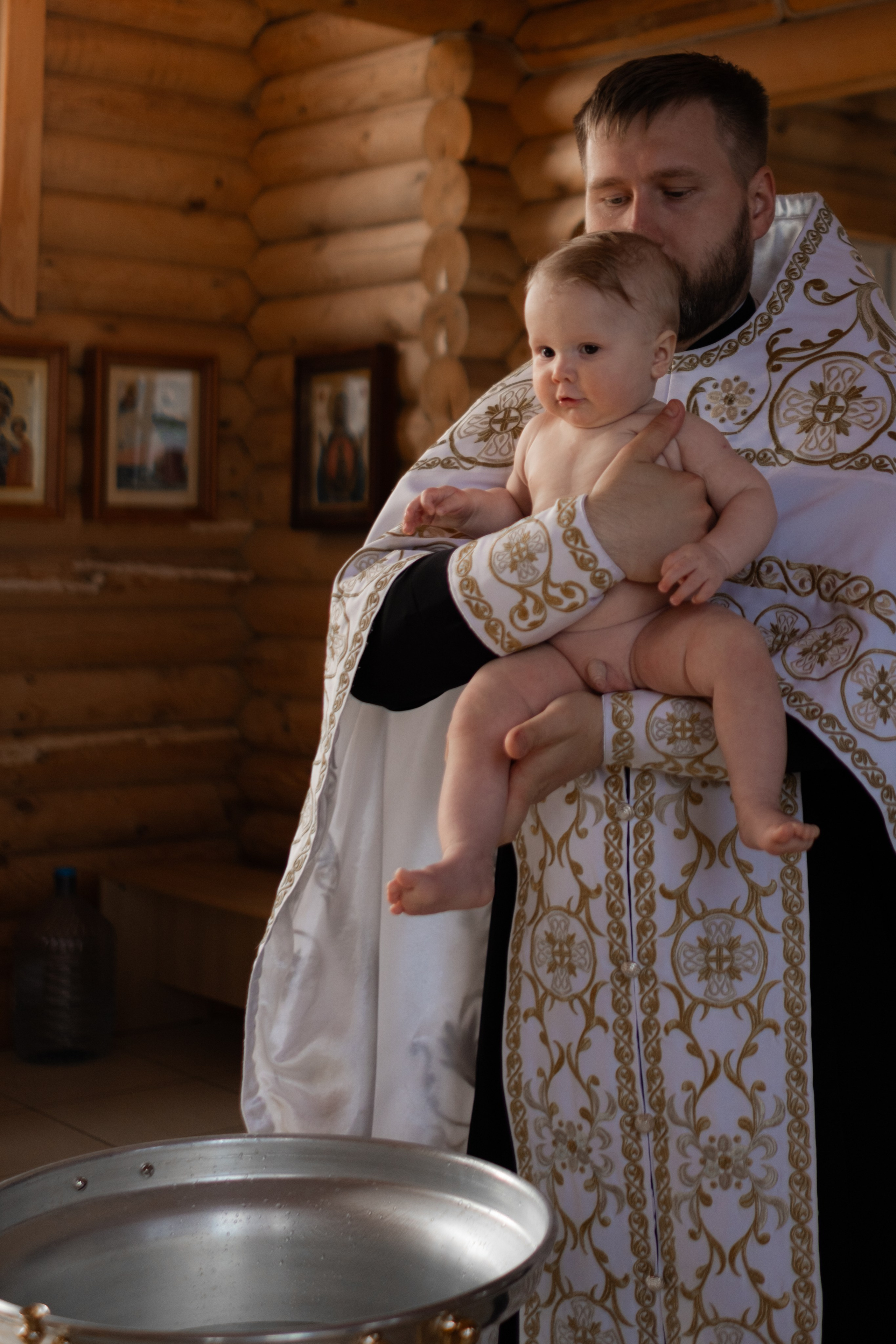 Крещение Максима. Семейный фотограф в Санкт-Петербурге Дарья Косянчук