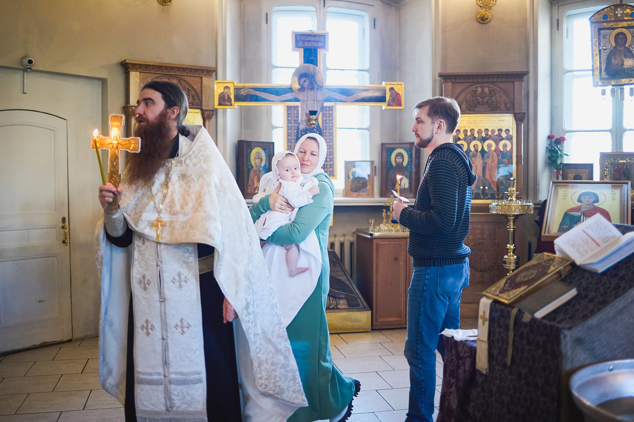 Крещение. Фотограф Ирина Астор