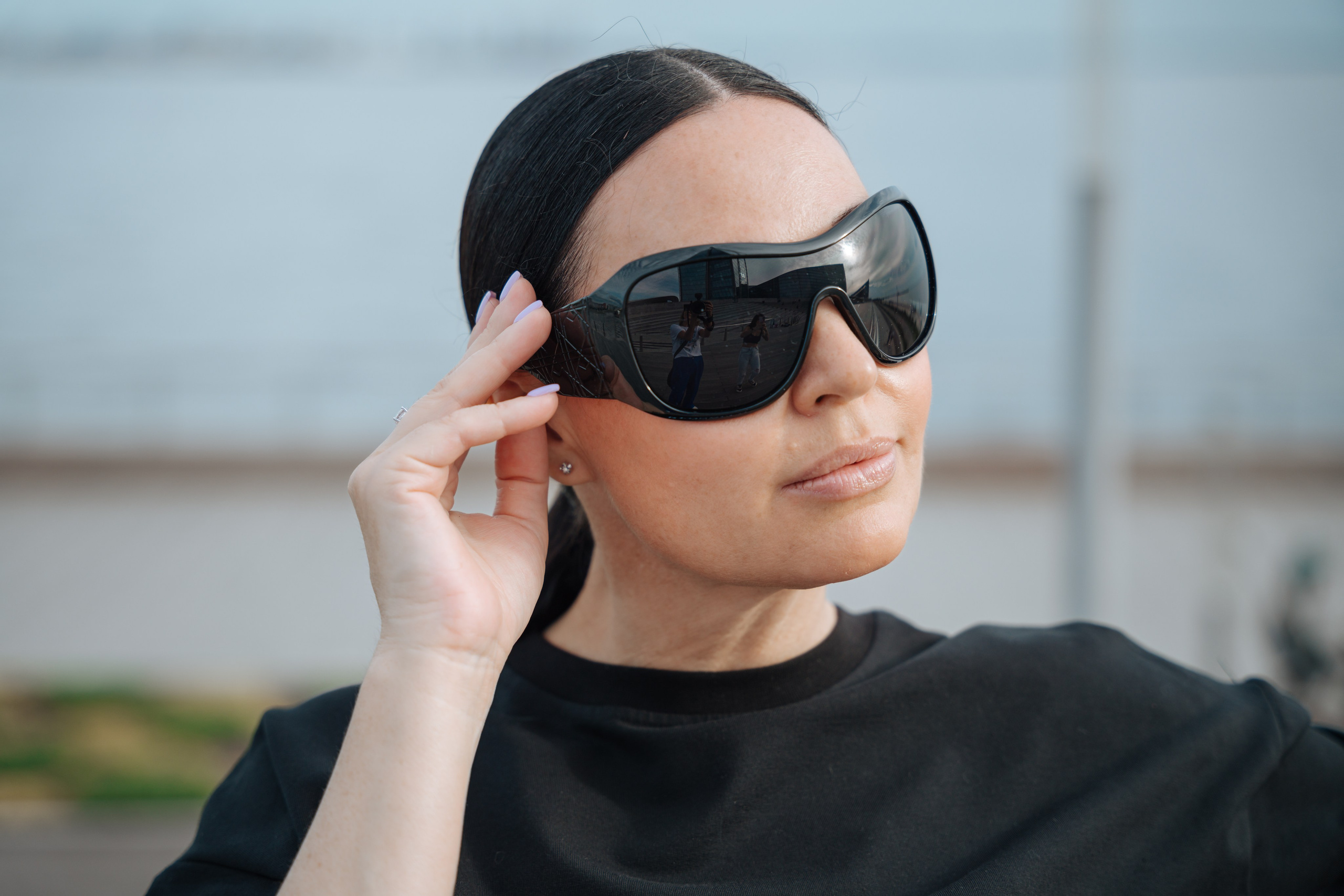 Елена. Лахта центр. Портретный фотограф в Санкт-Петербурге Дмитриева Наталия