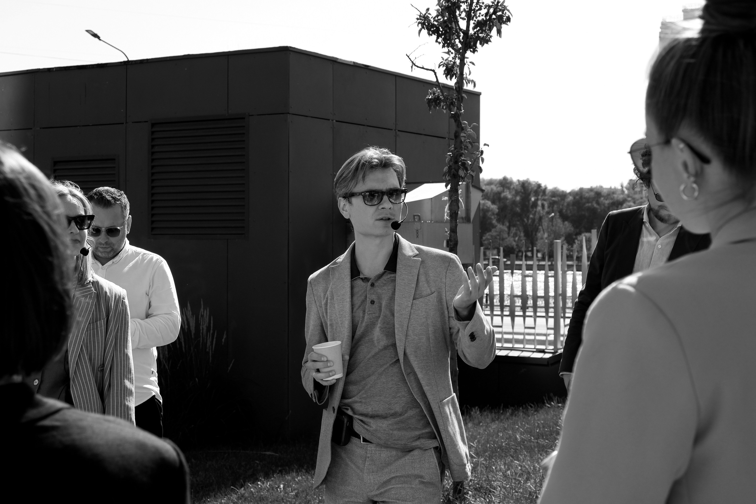 Пресс-тур благоустройства жилого комплекса Nagatino i-Land от Бюро А4. Михаил Мулач | Архитектурный фотограф