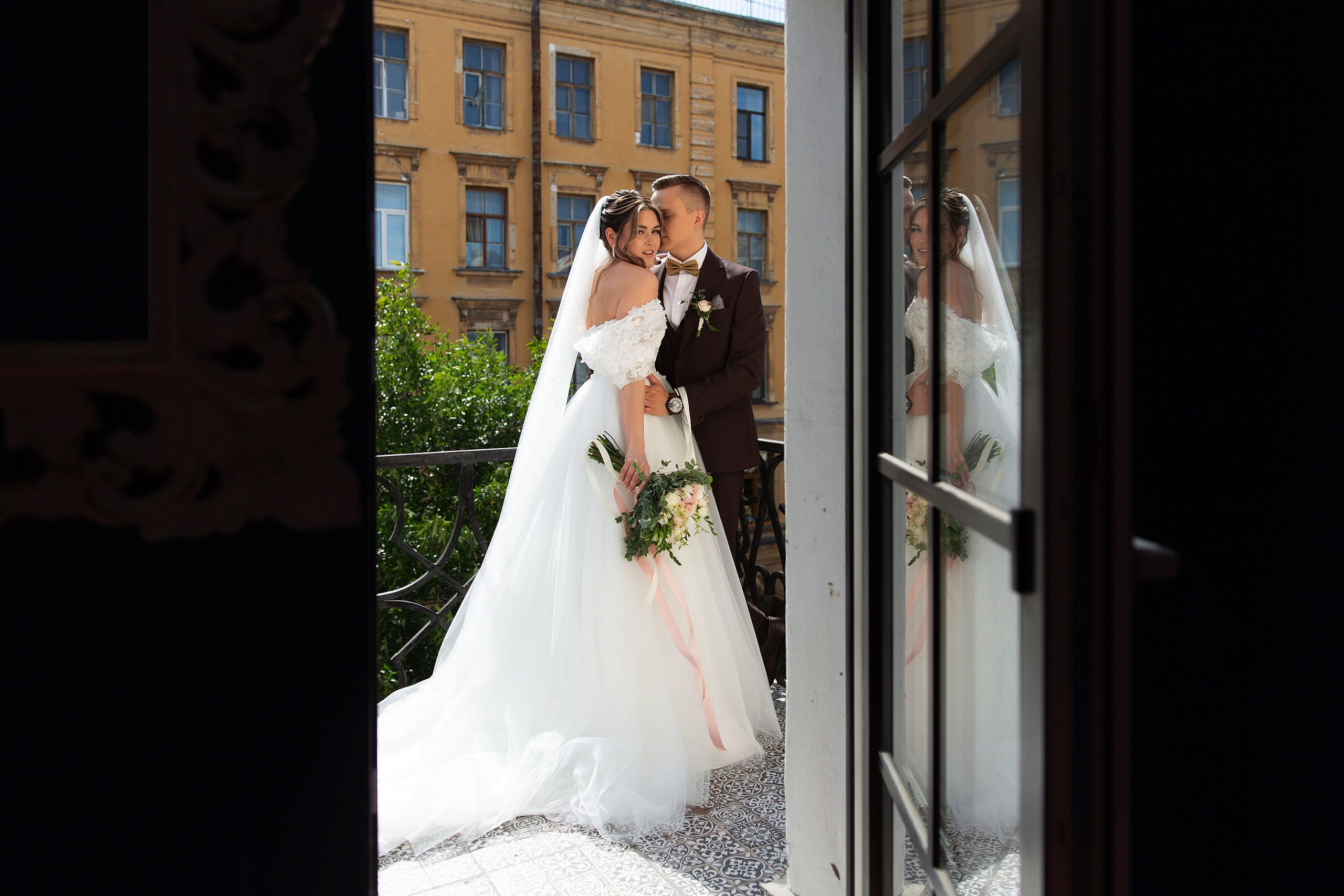 Свадебная фотосессия Ирины и Андрея. Свадебный и портретный фотограф в Санкт-Петербурге Надежда Чечулина