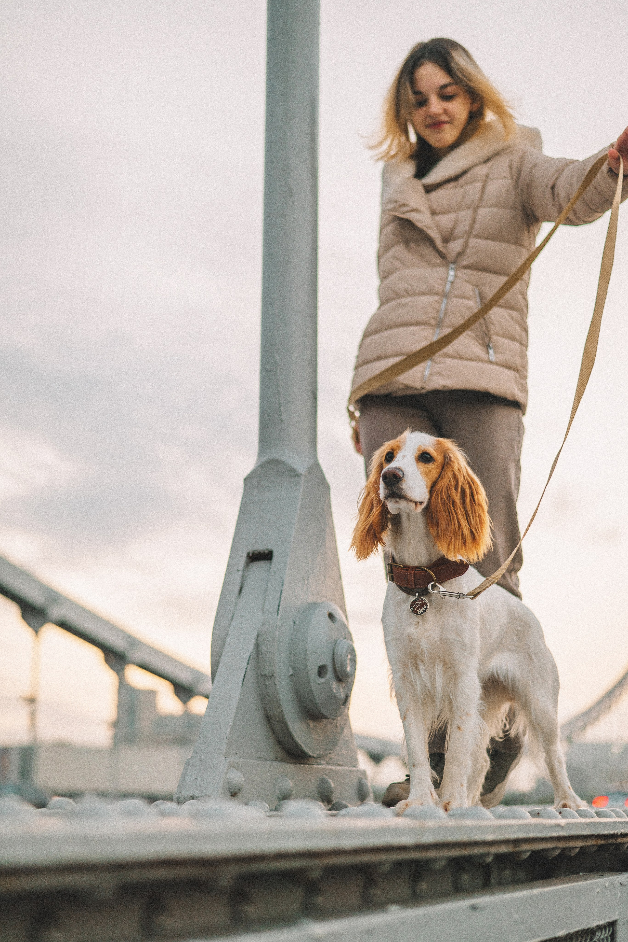 Маша и Вега. Фотограф-анималист Богданова Полина