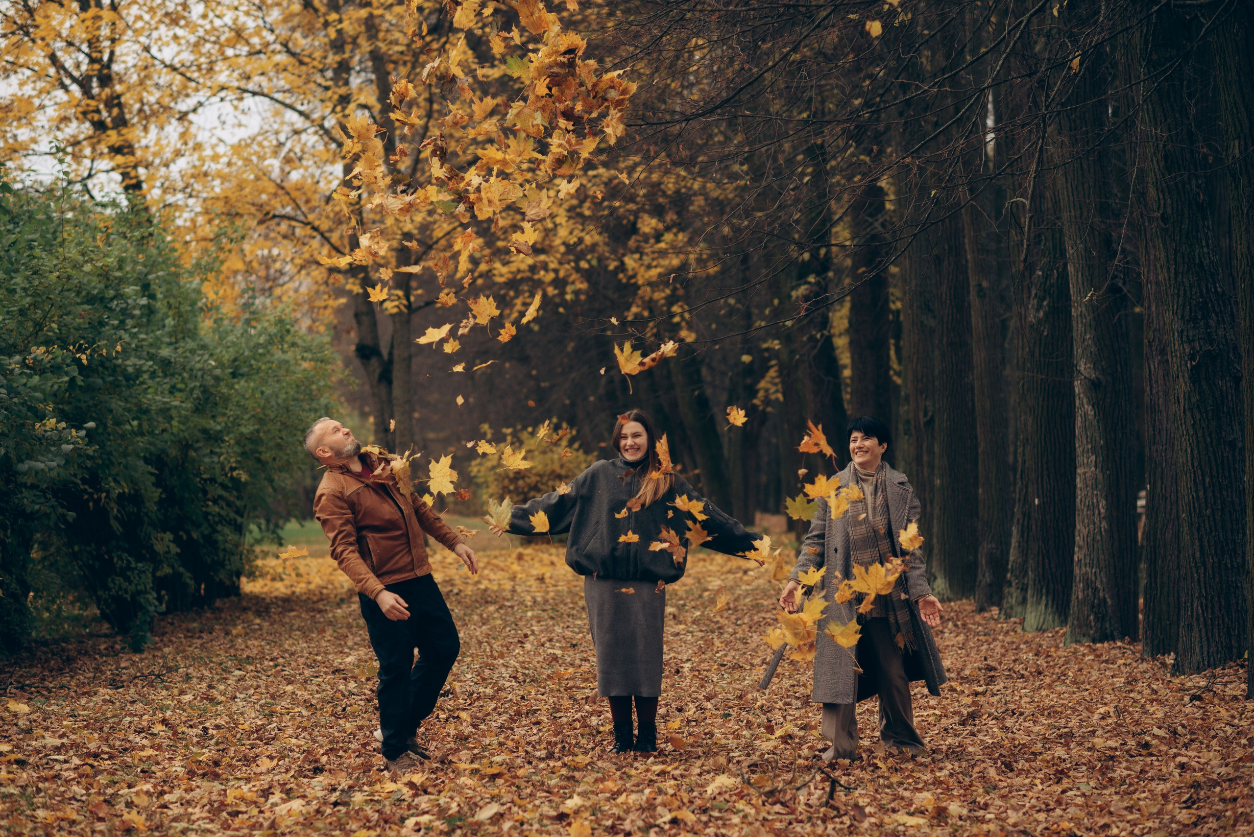 Осенняя прогулка. Семейный фотограф в Домодедово и Москве Елена Пичугина