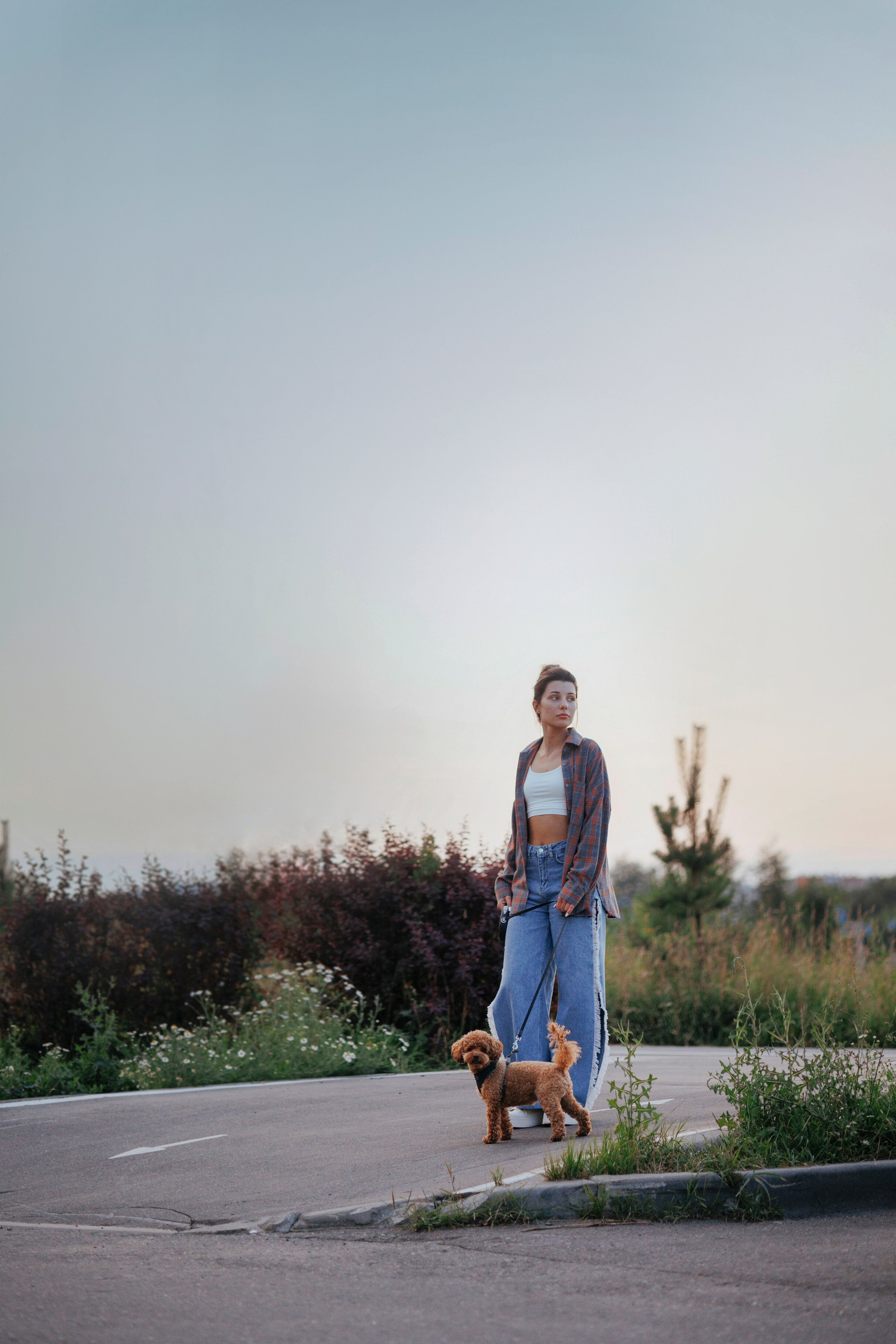 Съемка с собакой. Анастасия Белаш