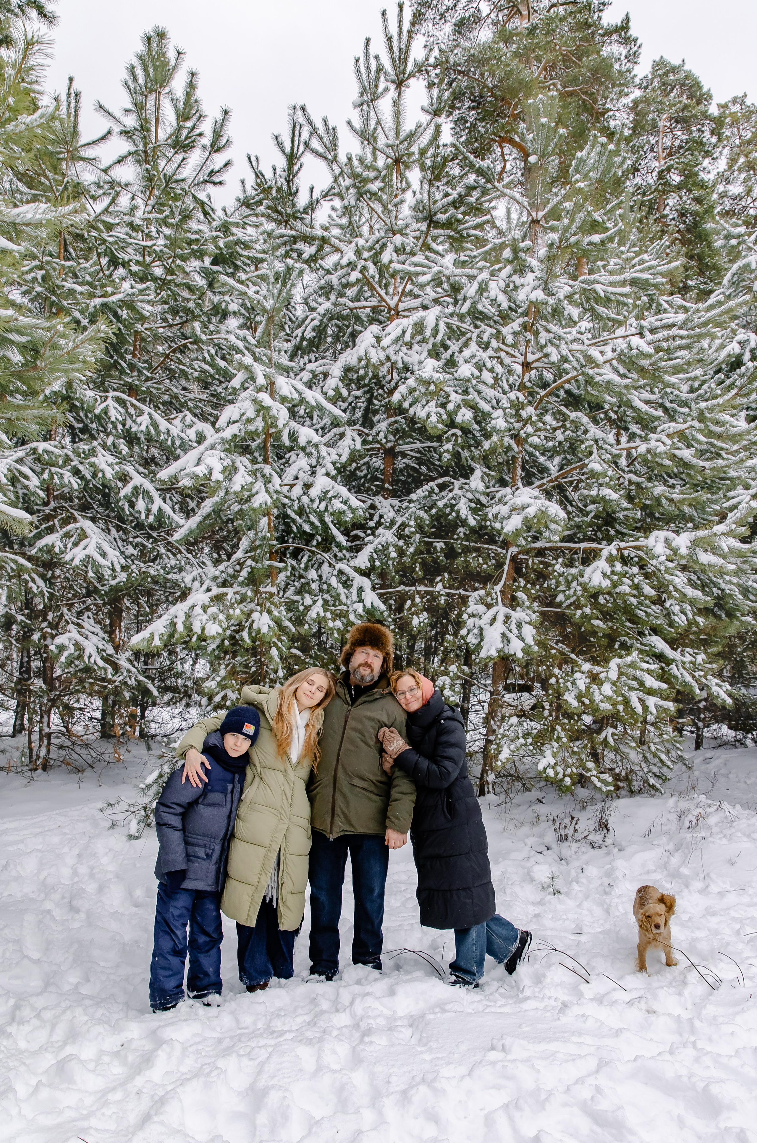 Прогулка в лесу. Свадебный и семейный фотограф в Рязани Саша Крутых
