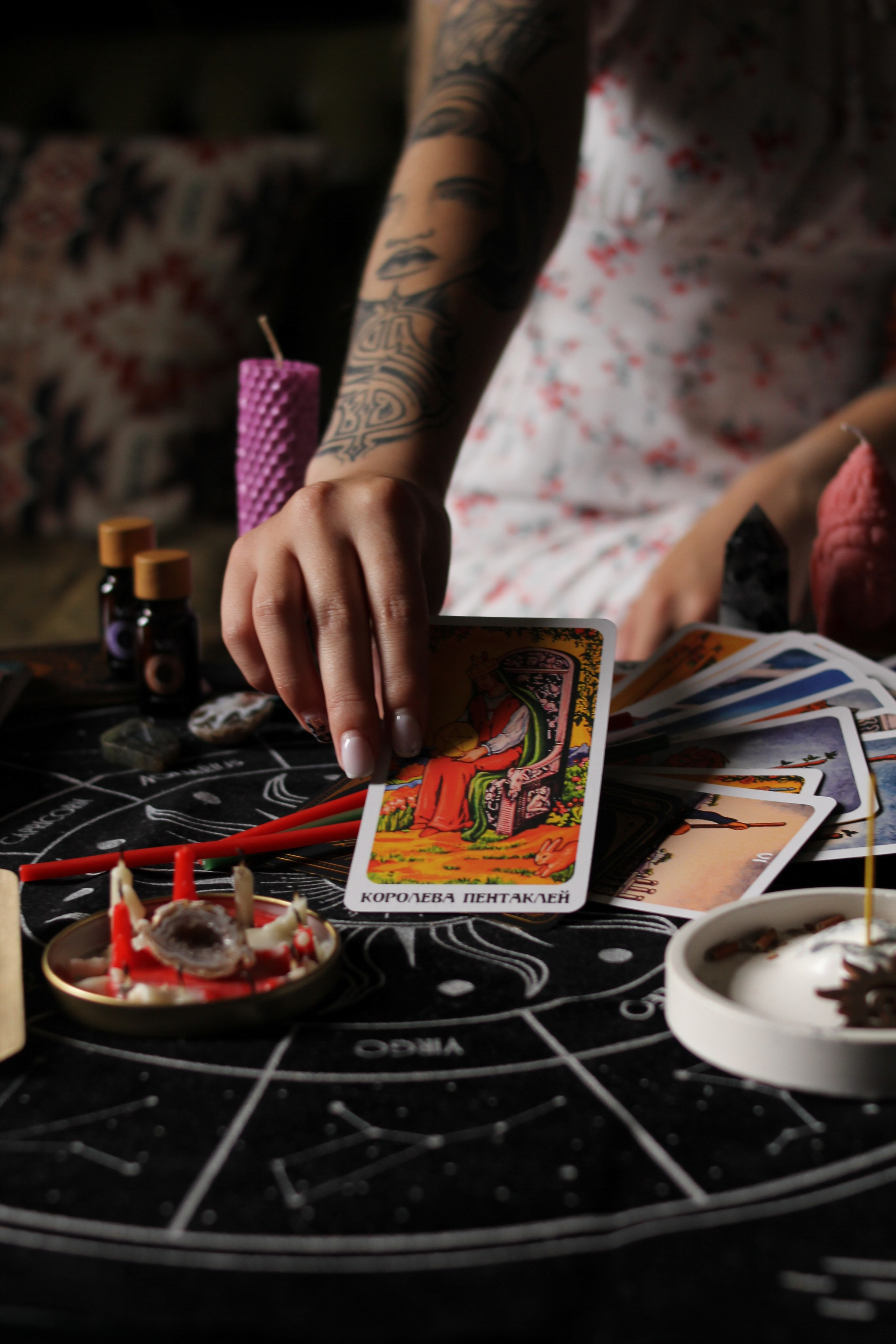 Контент съёмка для таролога Ирины. Tatiana Shumskaya