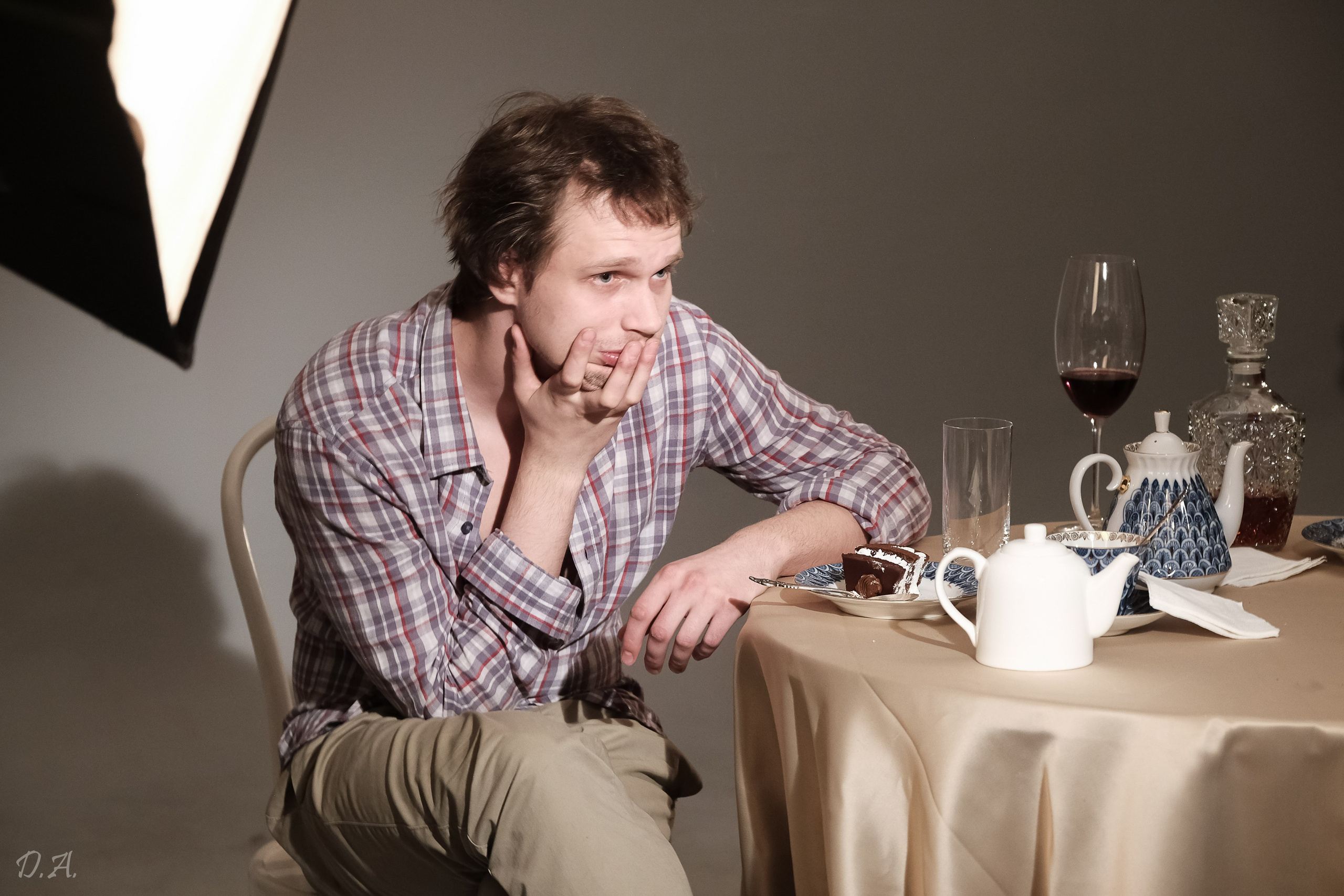 Короткий метр «Подарок». Реж. Серж Самойлов. Бэкстейдж. Фотограф Дмитрий Алексеев