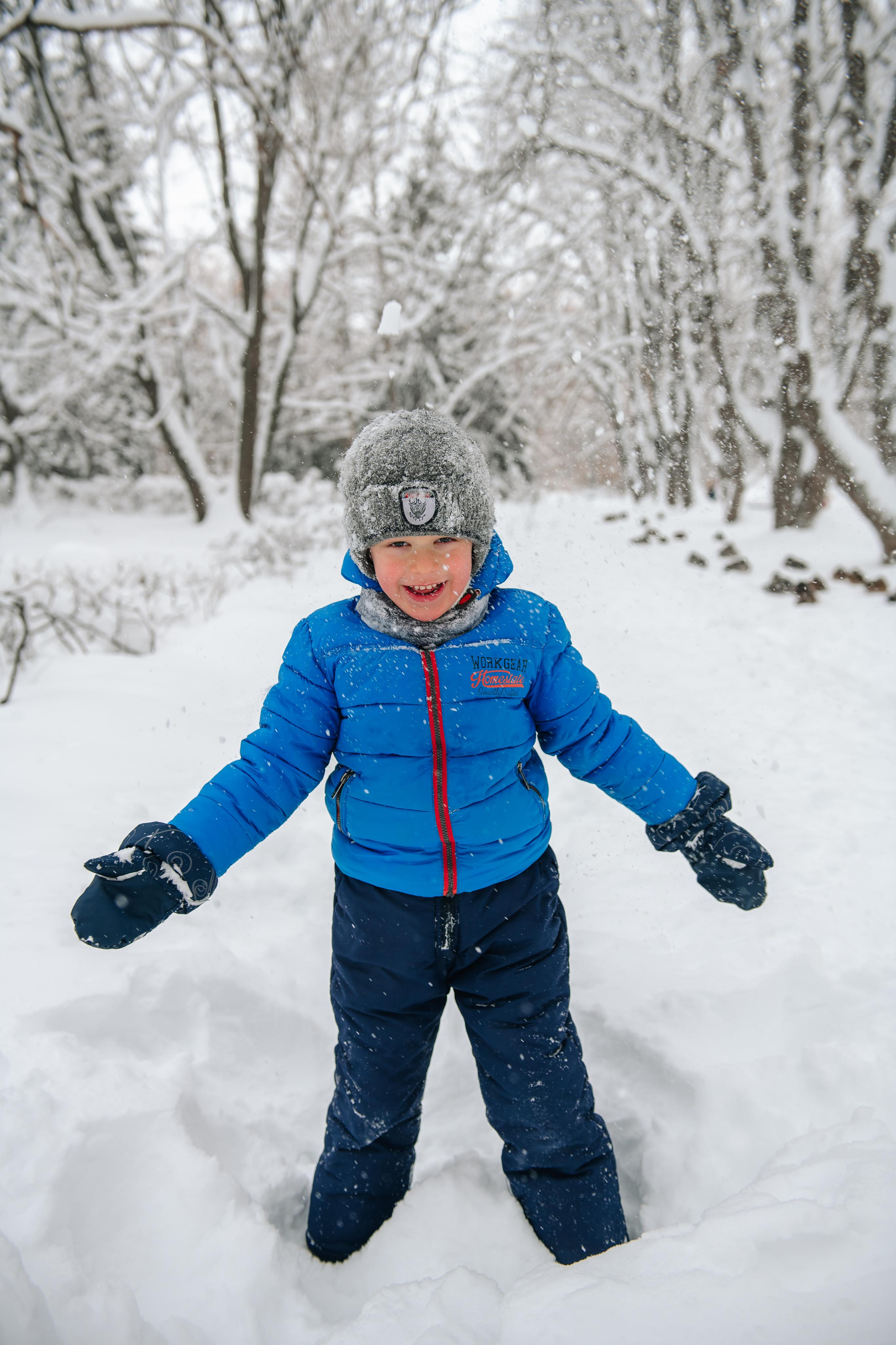 Снежная фотосессия. Андрей, Алла и Артур. Фотограф Валерия Голубева (Миронова)