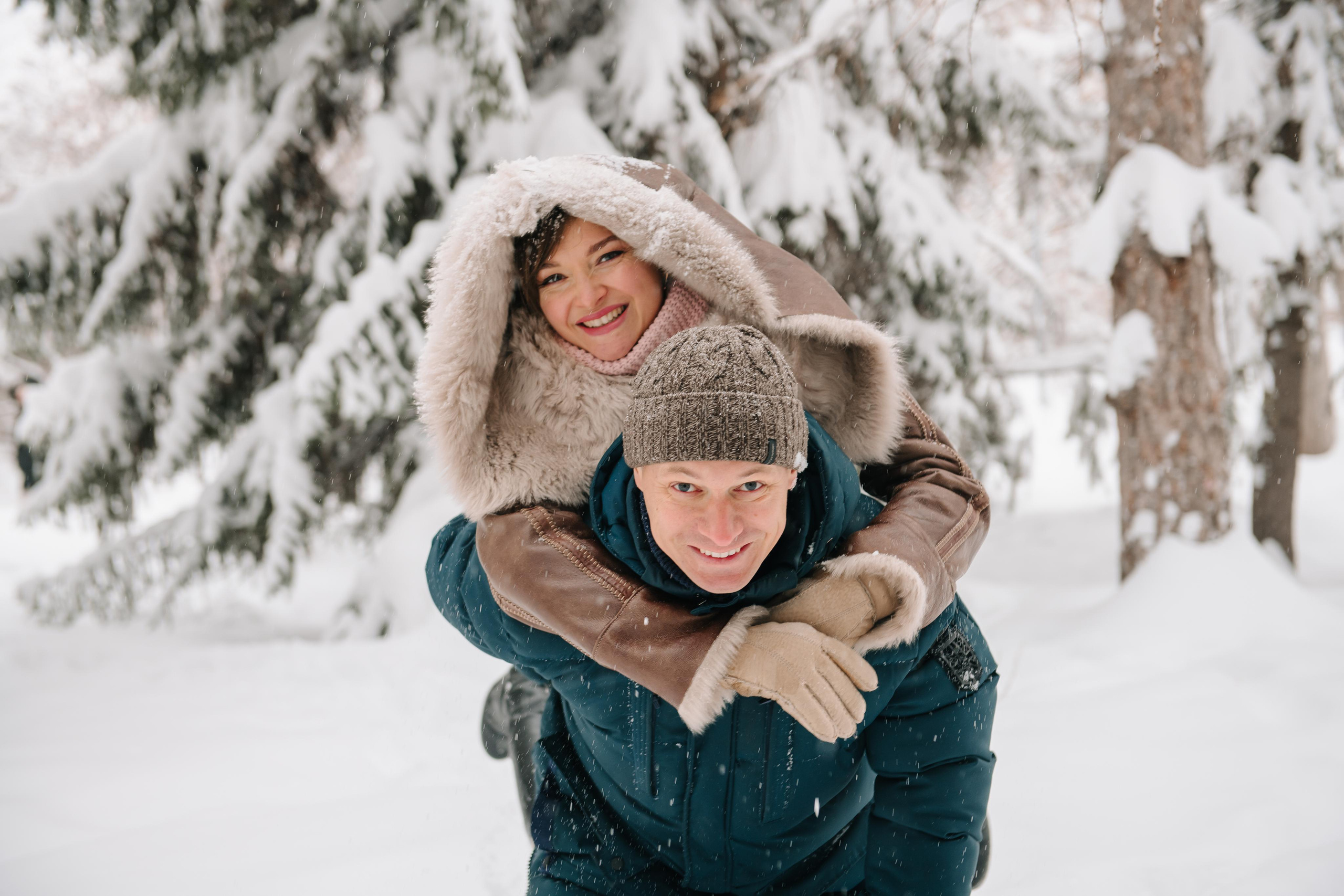 Снежная фотосессия. Андрей, Алла и Артур. Фотограф Валерия Голубева (Миронова)