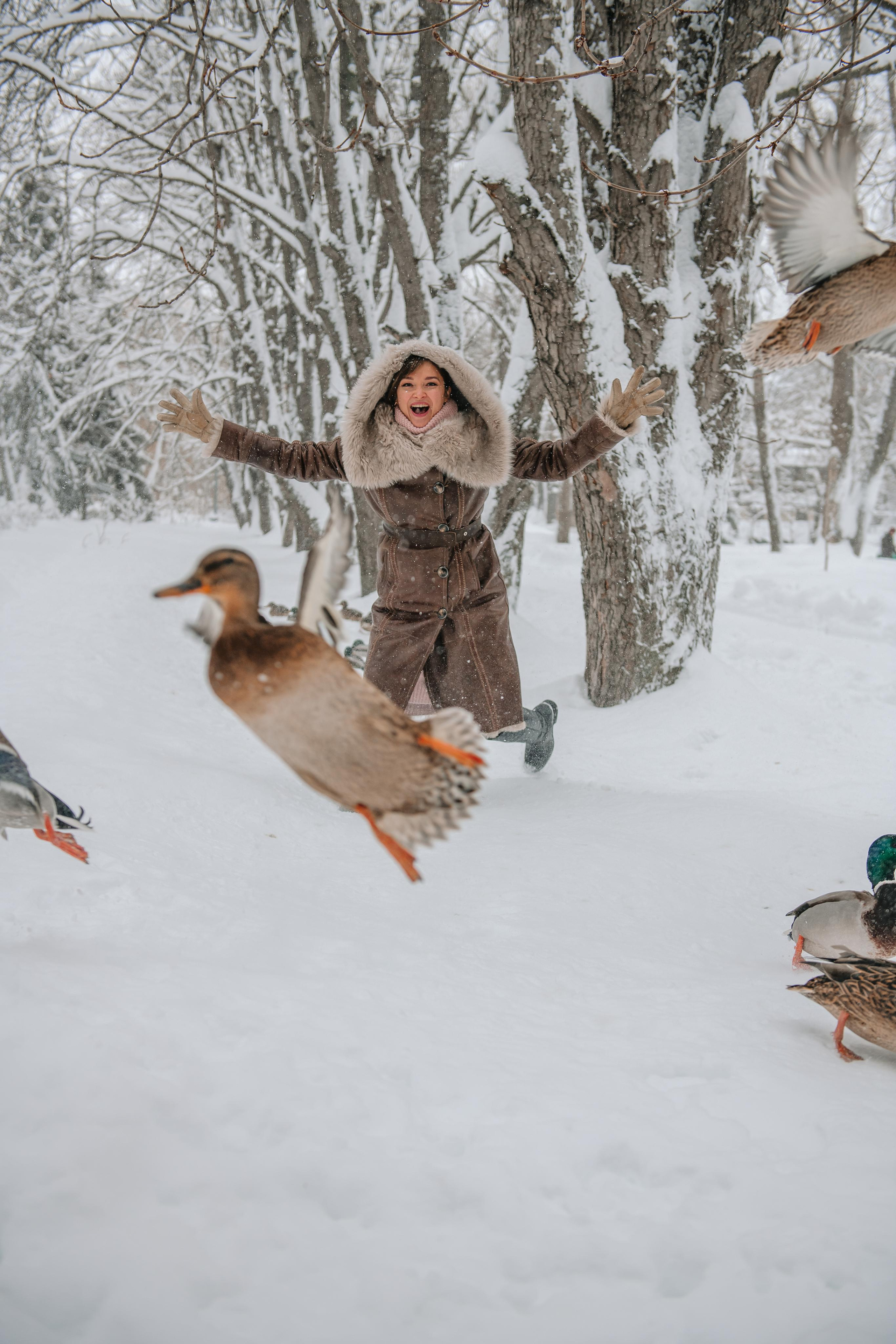 Снежная фотосессия. Андрей, Алла и Артур. Фотограф Валерия Голубева (Миронова)