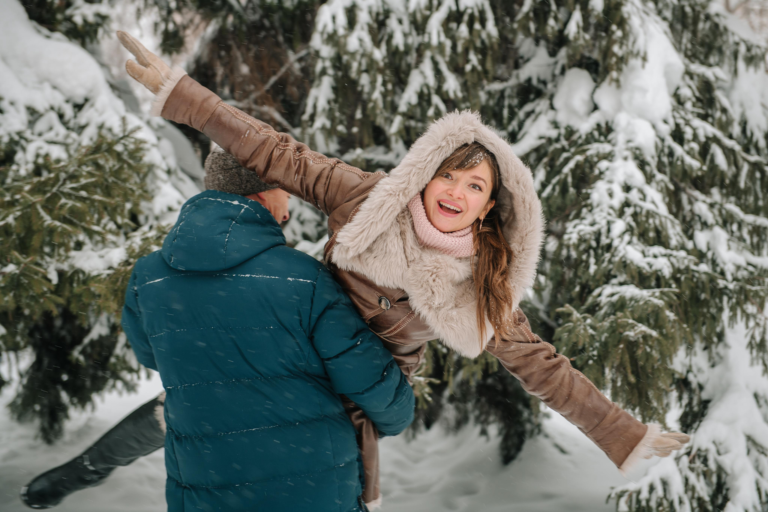 Снежная фотосессия. Андрей, Алла и Артур. Фотограф Валерия Голубева (Миронова)