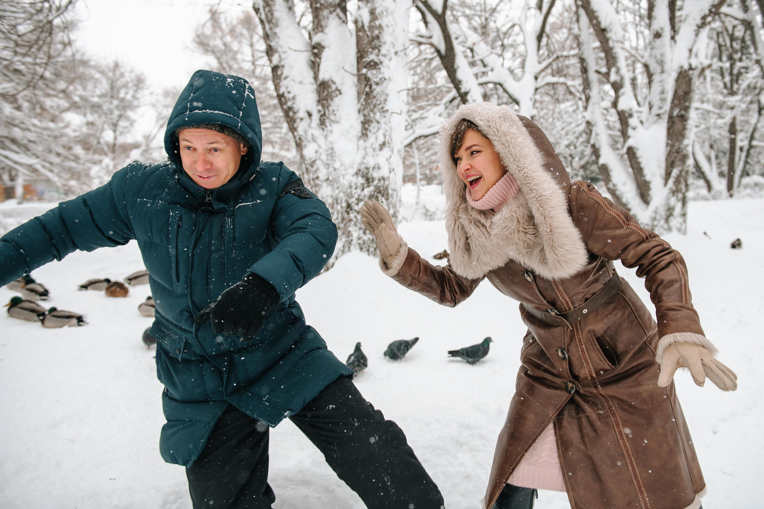 Снежная фотосессия. Андрей, Алла и Артур. Фотограф Валерия Голубева (Миронова)