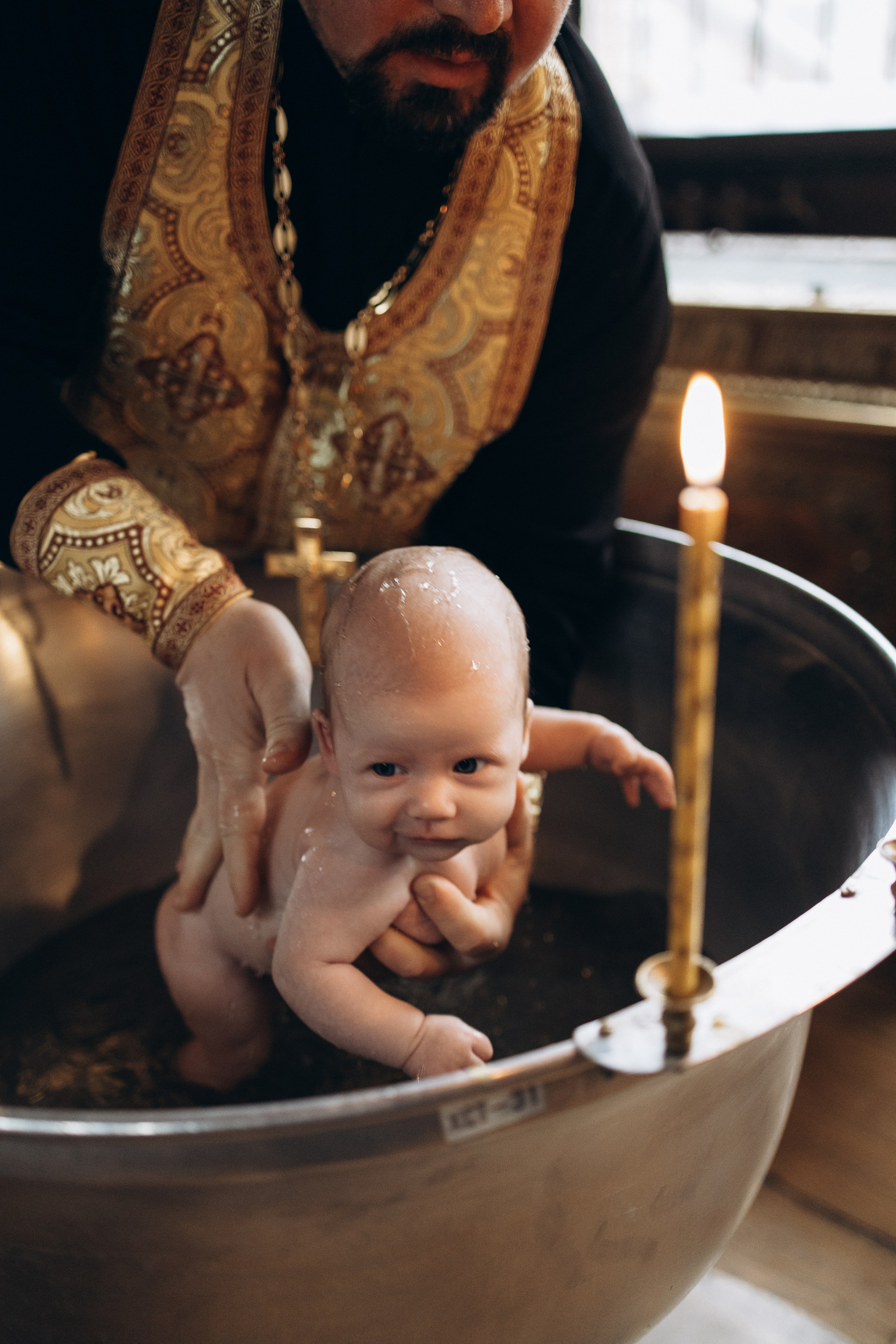 Крещение Софии. Самый теплый фотограф в Краснодаре Рябоконь Ксения