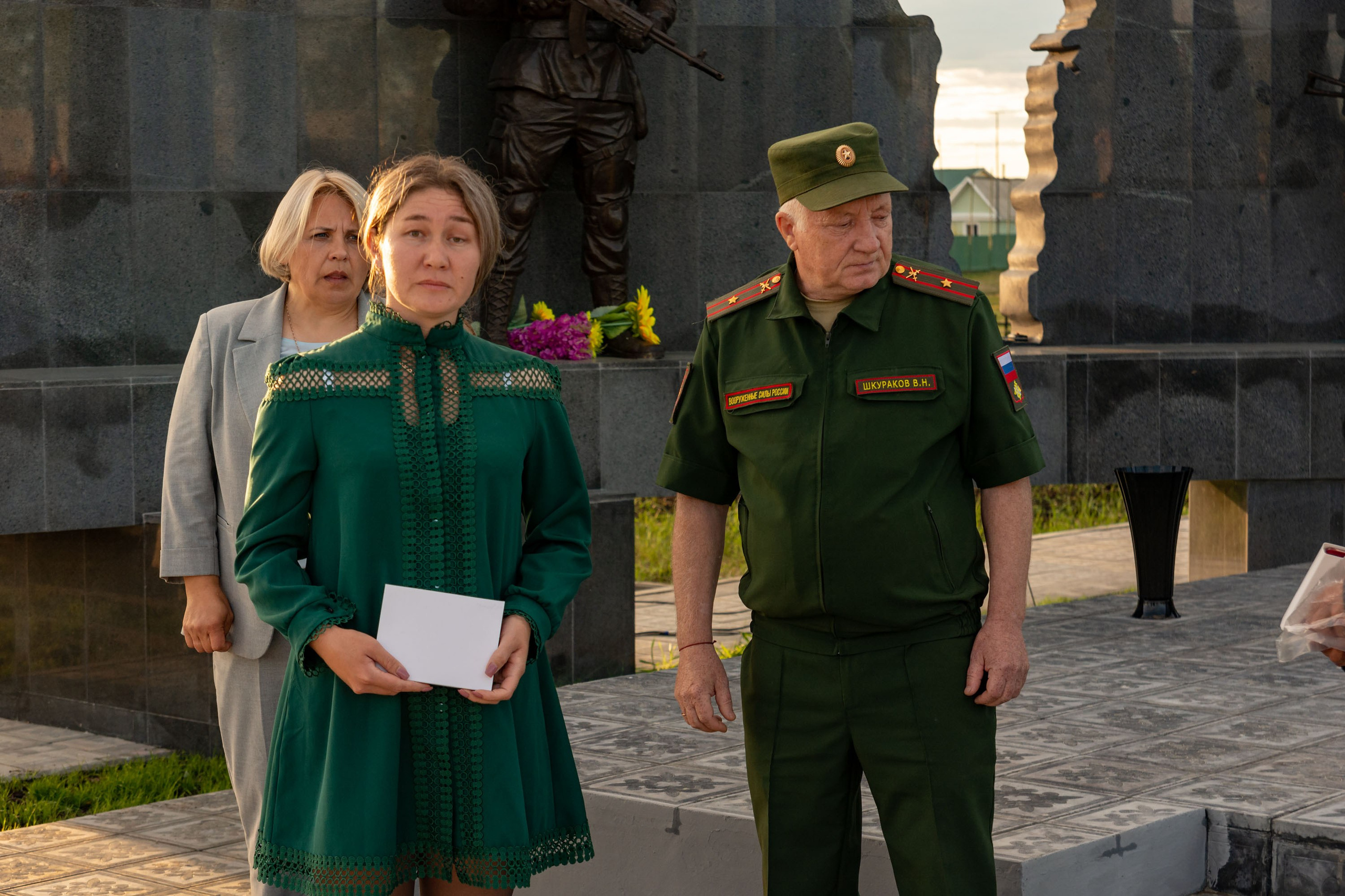 Открытие мемориального комплекса. Фотограф широкого профиля Чита-Цасучей