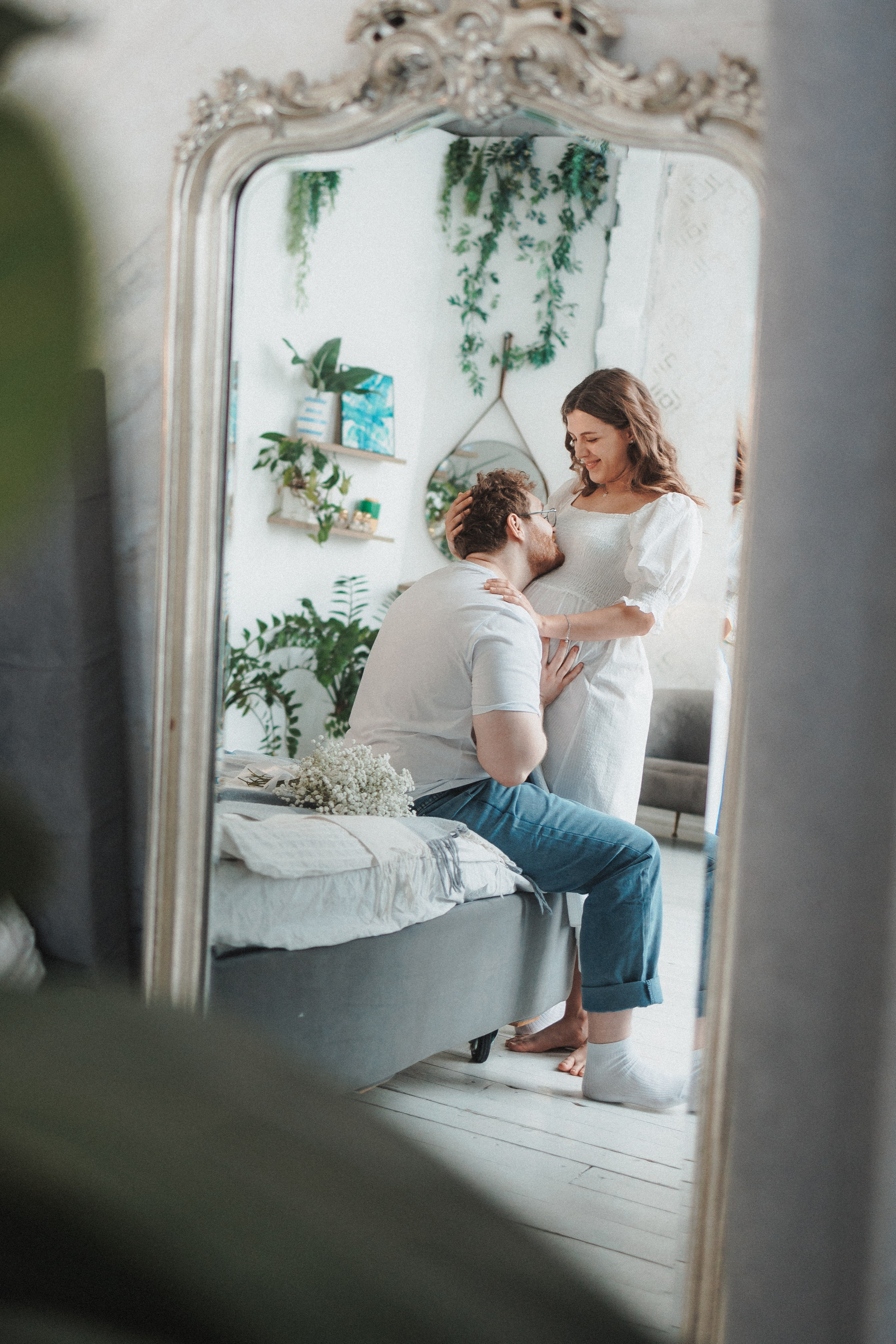 Любовь — это когда ты под сердцем носишь его ребенка. Фотограф Москва Светлана Кирюшина