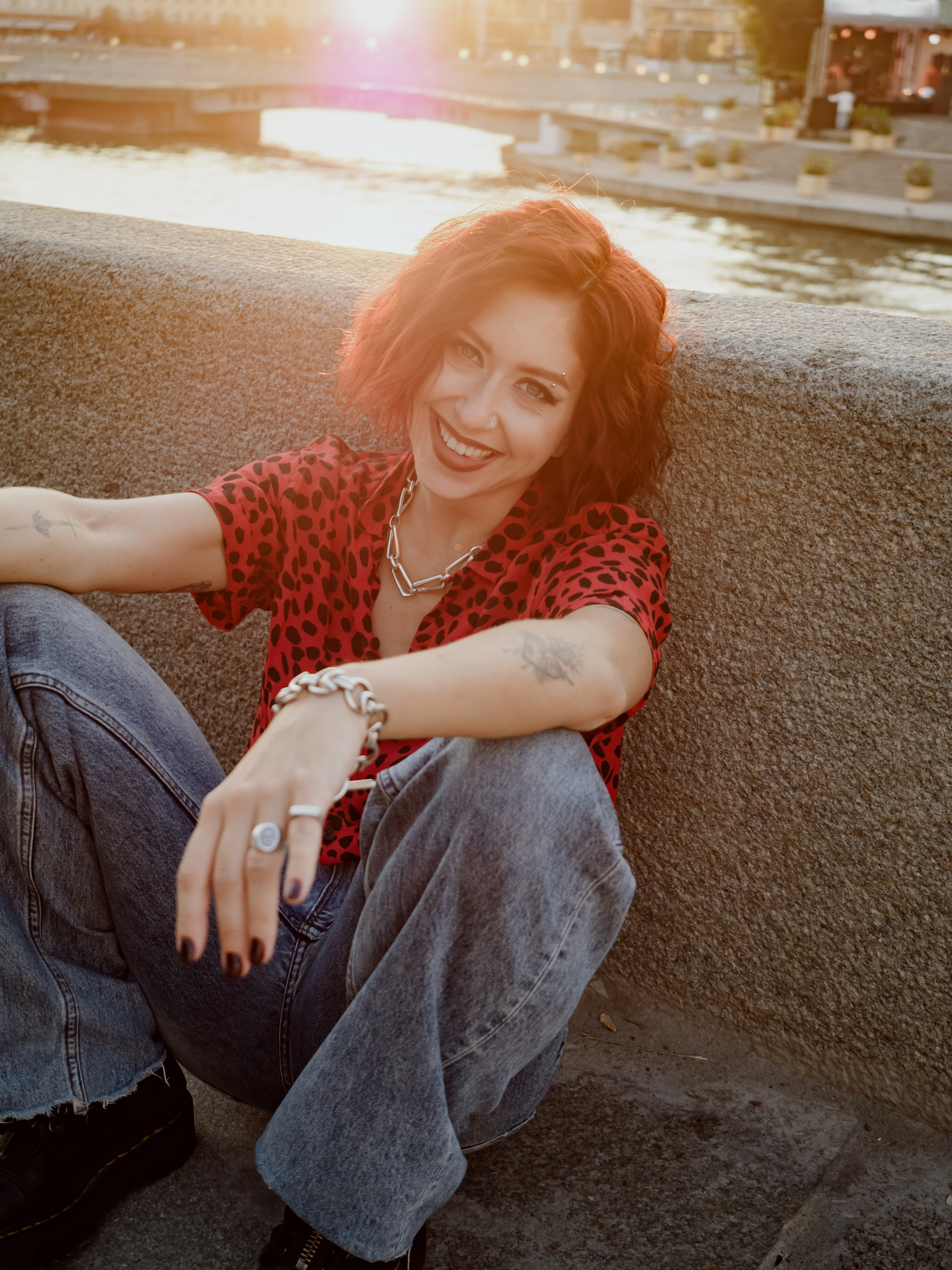 Фотосессия на закате