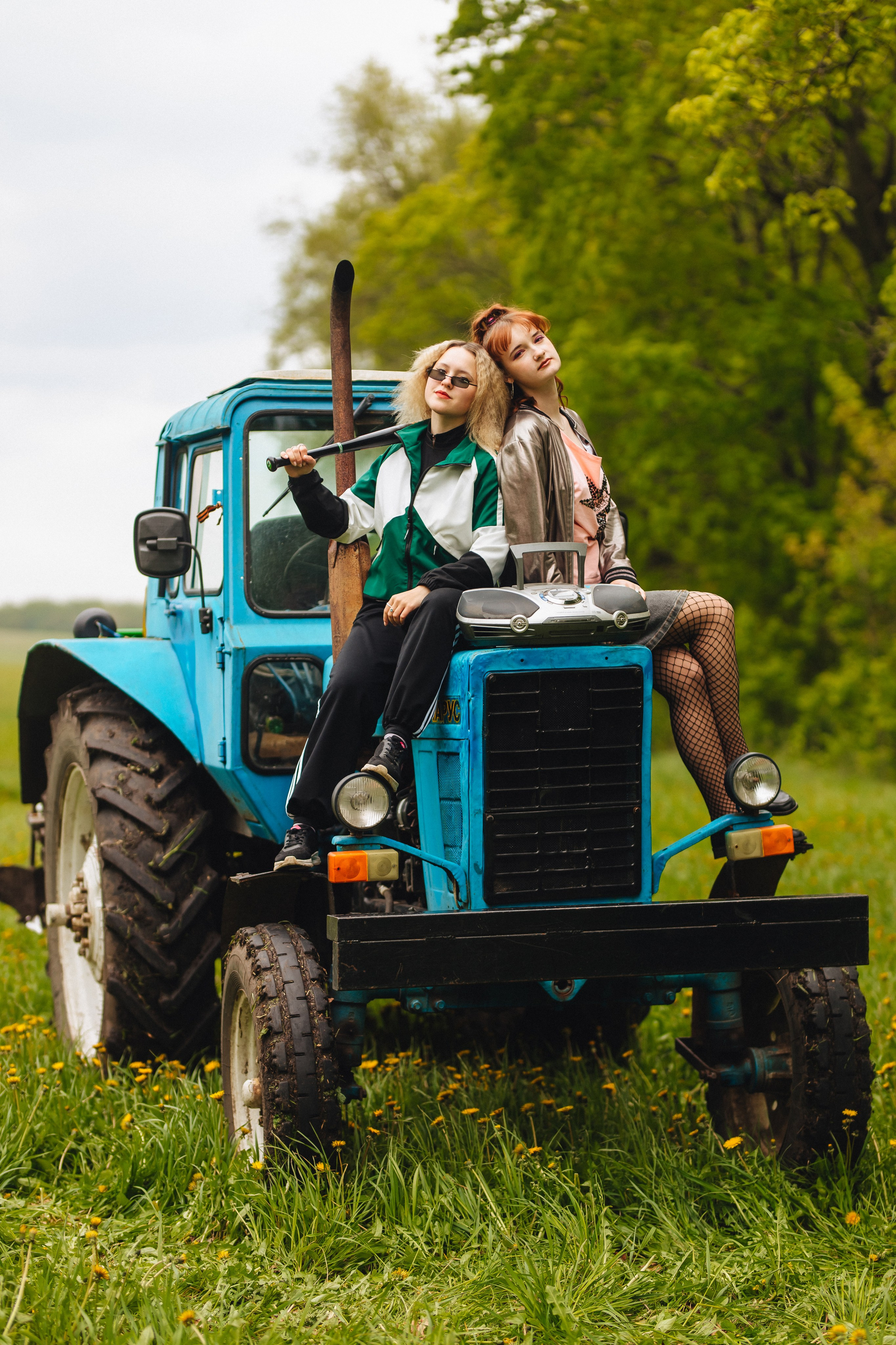 Синий трактор. Свадебный и семейный фотограф в Туле и области Маша Костина