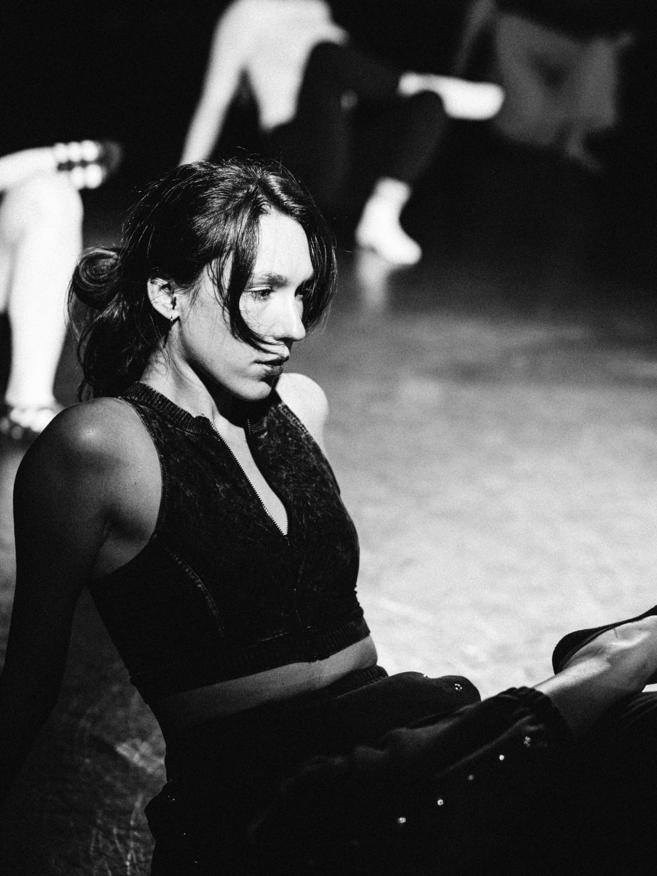 Professional. Portrait and backstage photographer Nina Crane