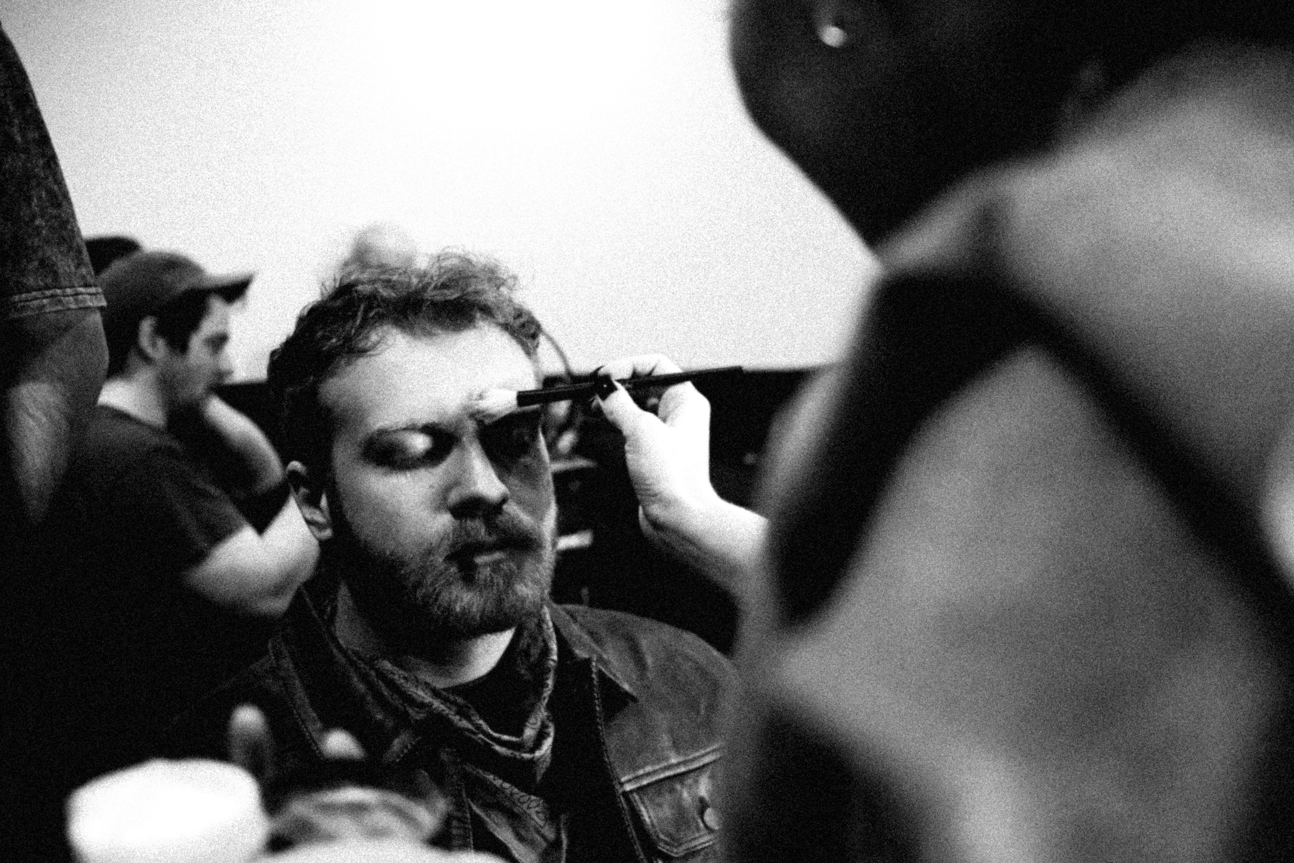 Behind the scenes. Portrait and backstage photographer Nina Crane