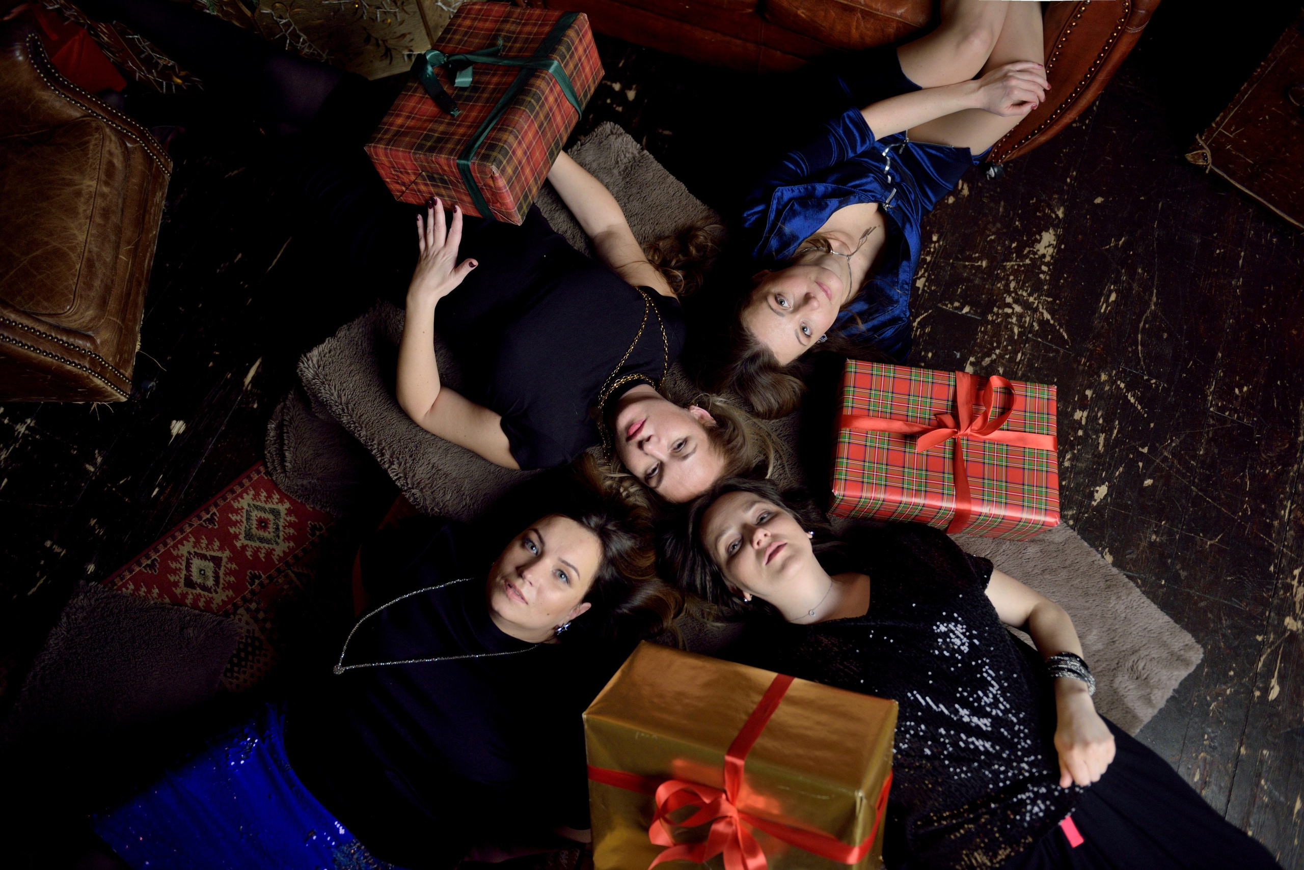 Семейные новогодние фотосесии