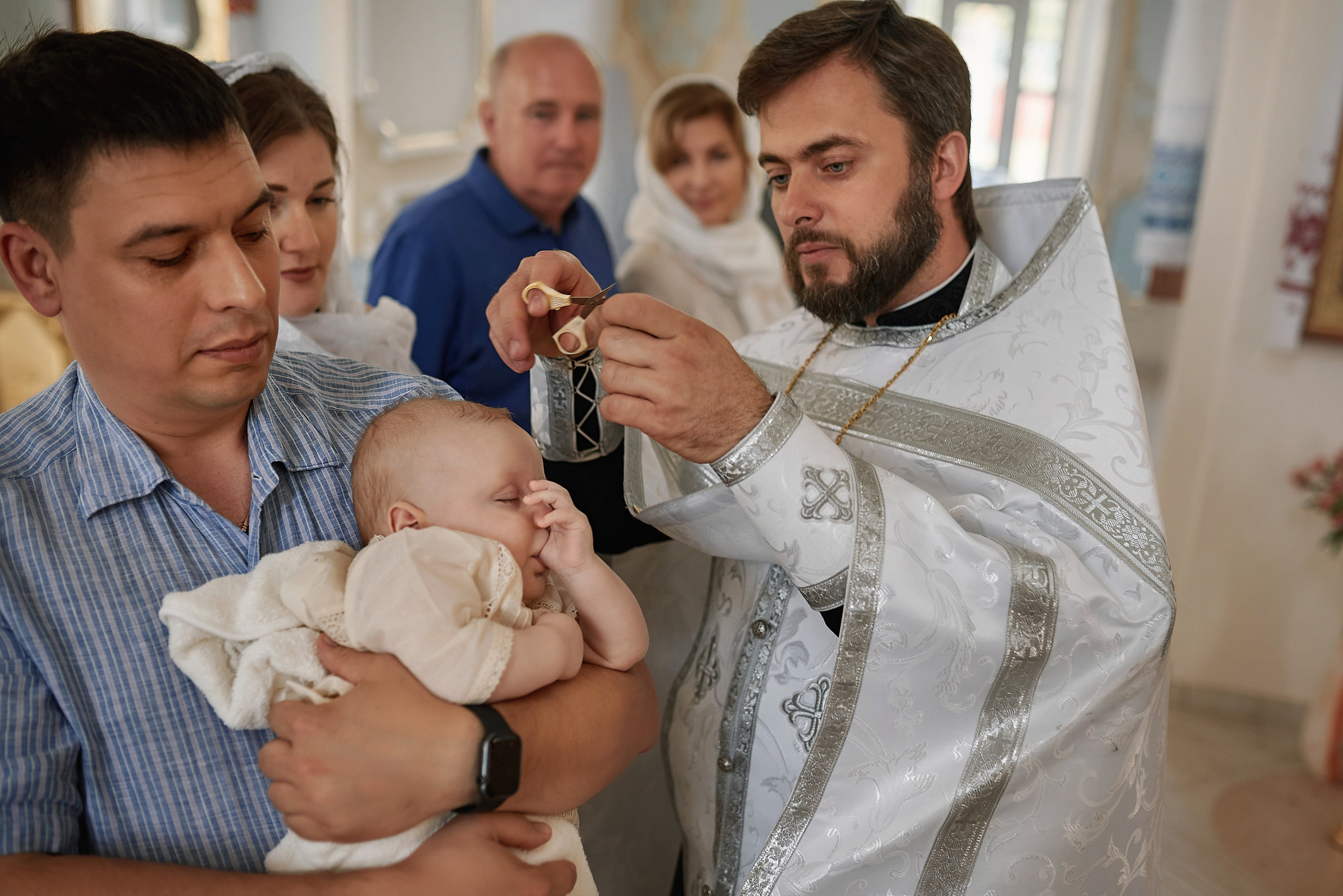 Крещение Александра Храм Святой Троицы г. Батайск. Семейный фотограф в Ростове-на-Дону Татьяна Литвинова