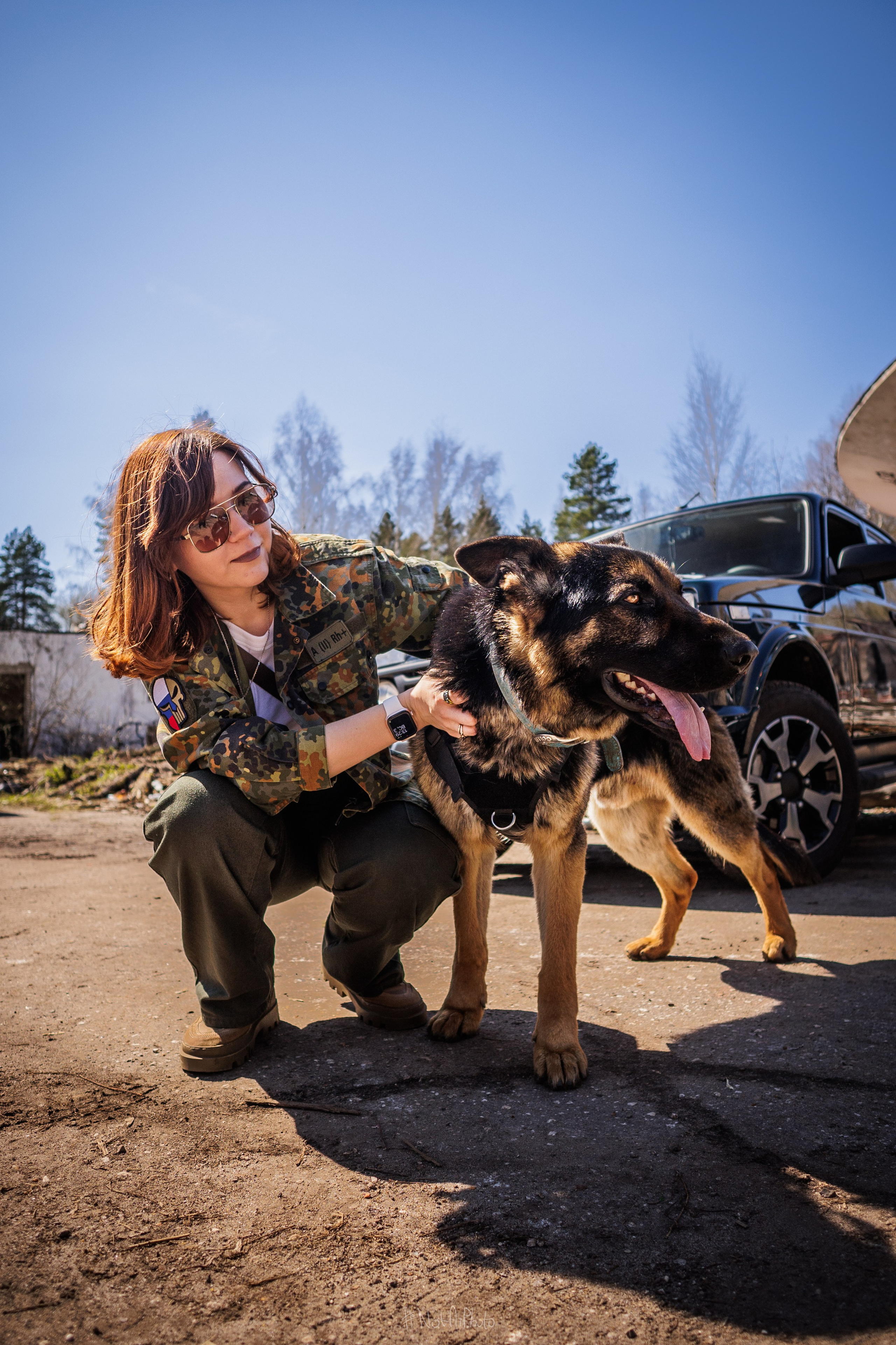 «НиваДевочки». #NotAiPhoto — автомобильный фотограф