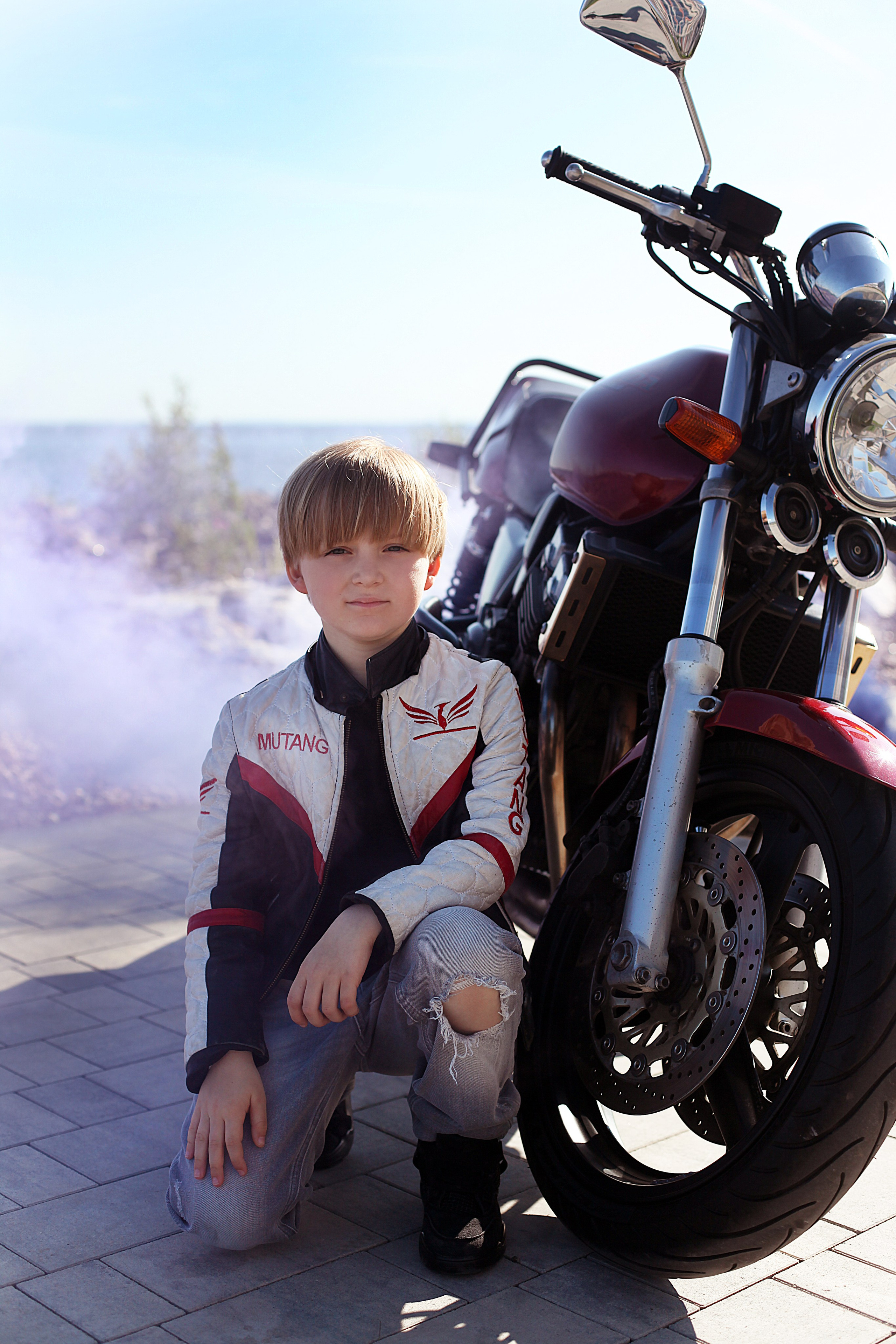 Фотопроект «Мото и дым»