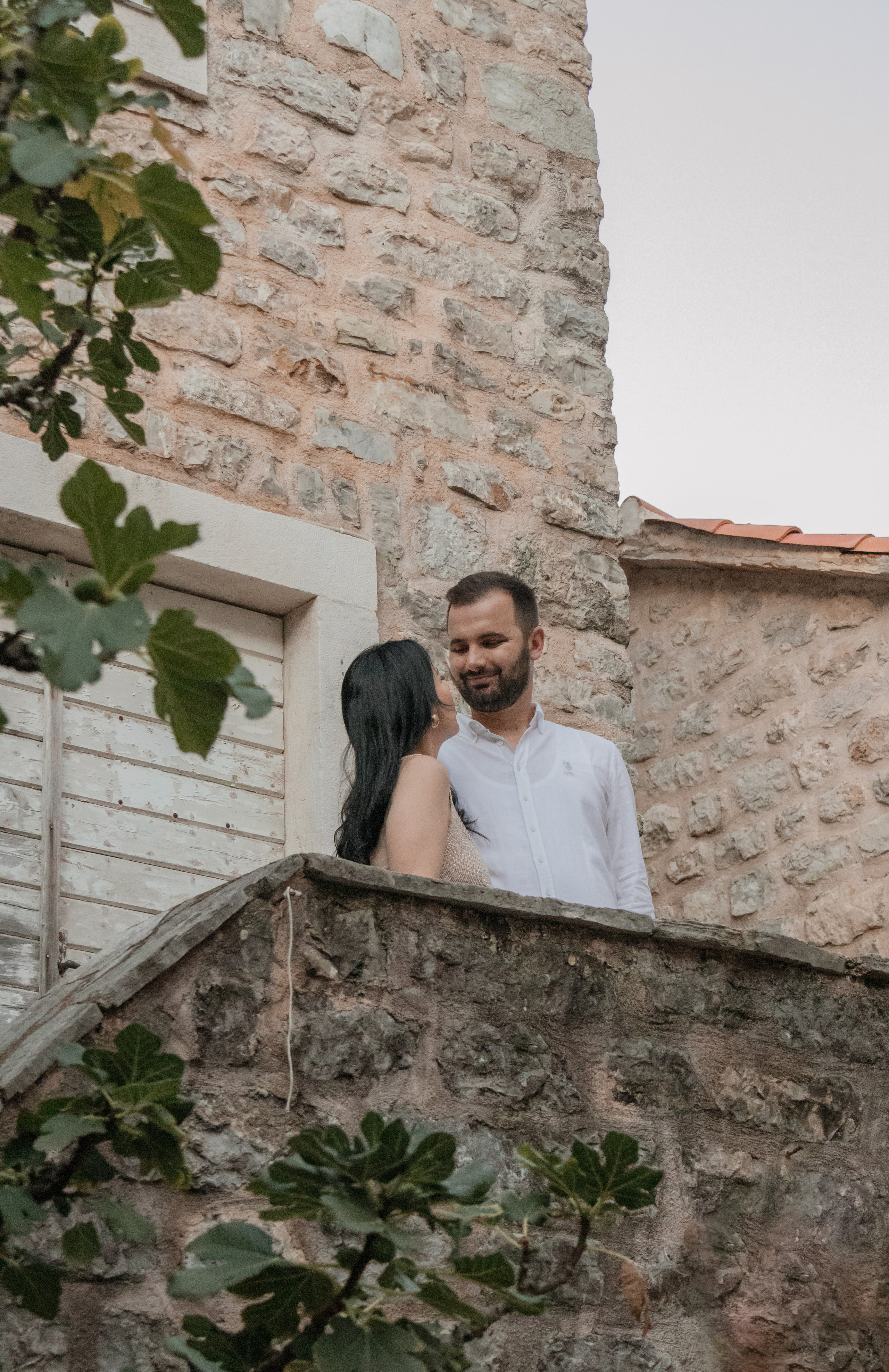 Engagement photo shooting in Montenegro. Portrait photographer in Tivat Montenegro Katerina Kirsanova