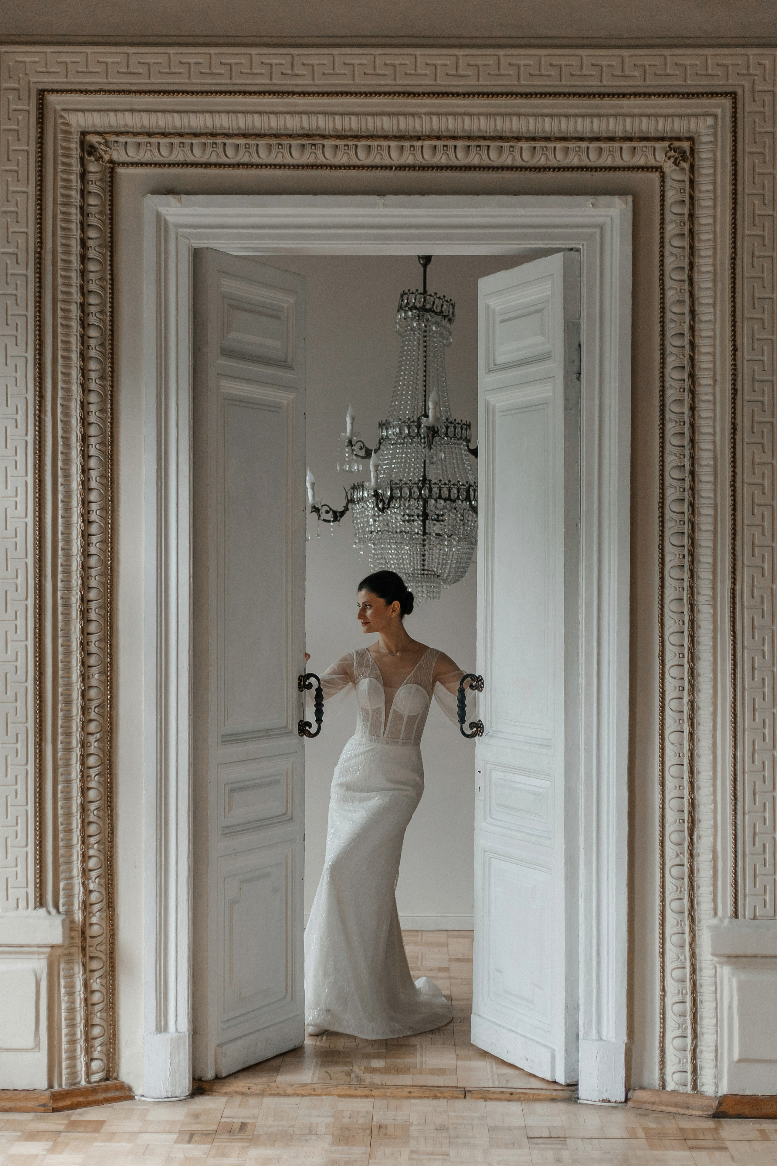 Свадебная фотосессия в усадьбе в Москве