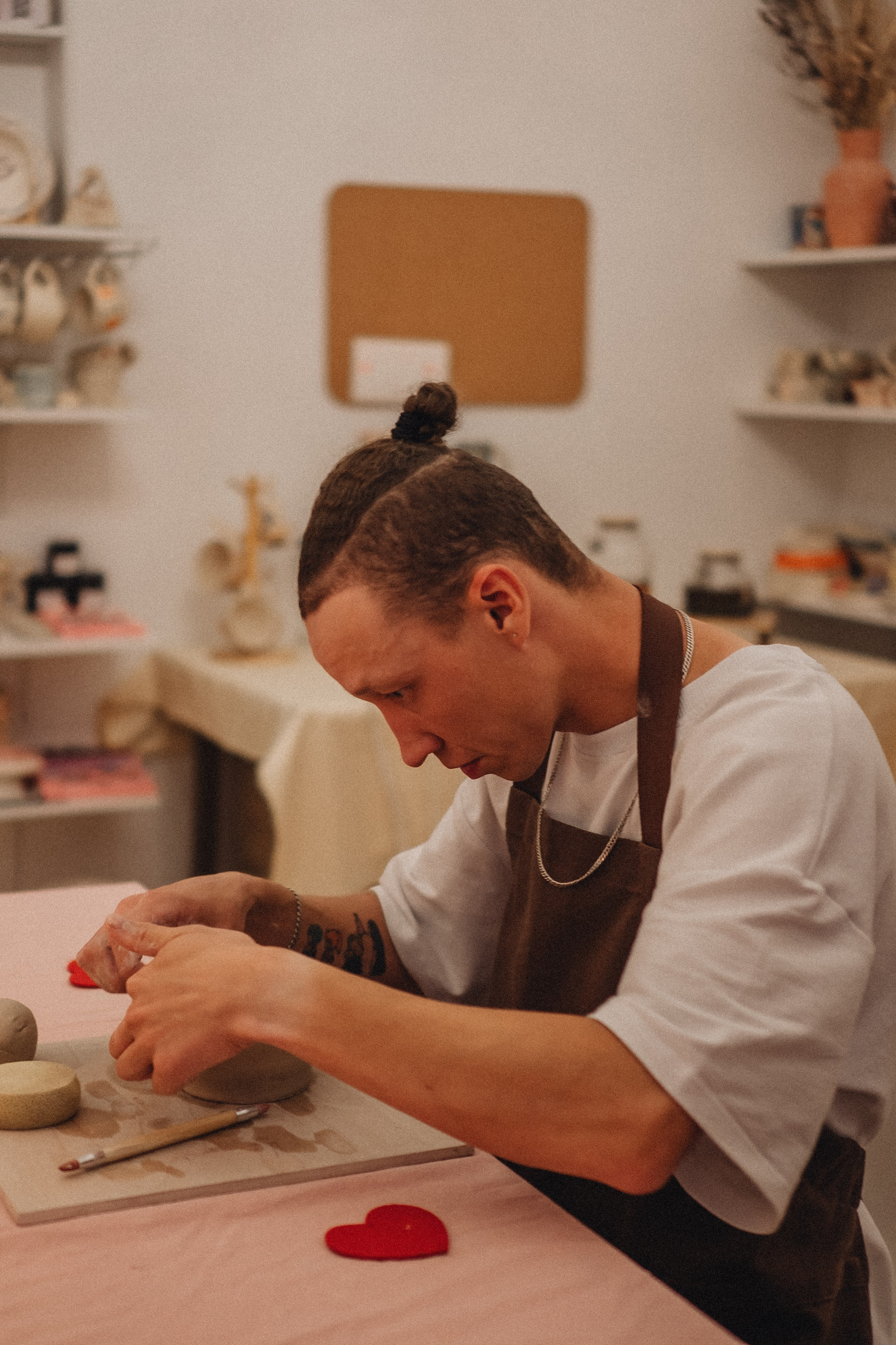 СВИДАНИЕ В ГОНЧАРНОЙ МАСТЕРСКОЙ. Профессиональный фотограф, Санкт-Петербург — Виктория Богомолова