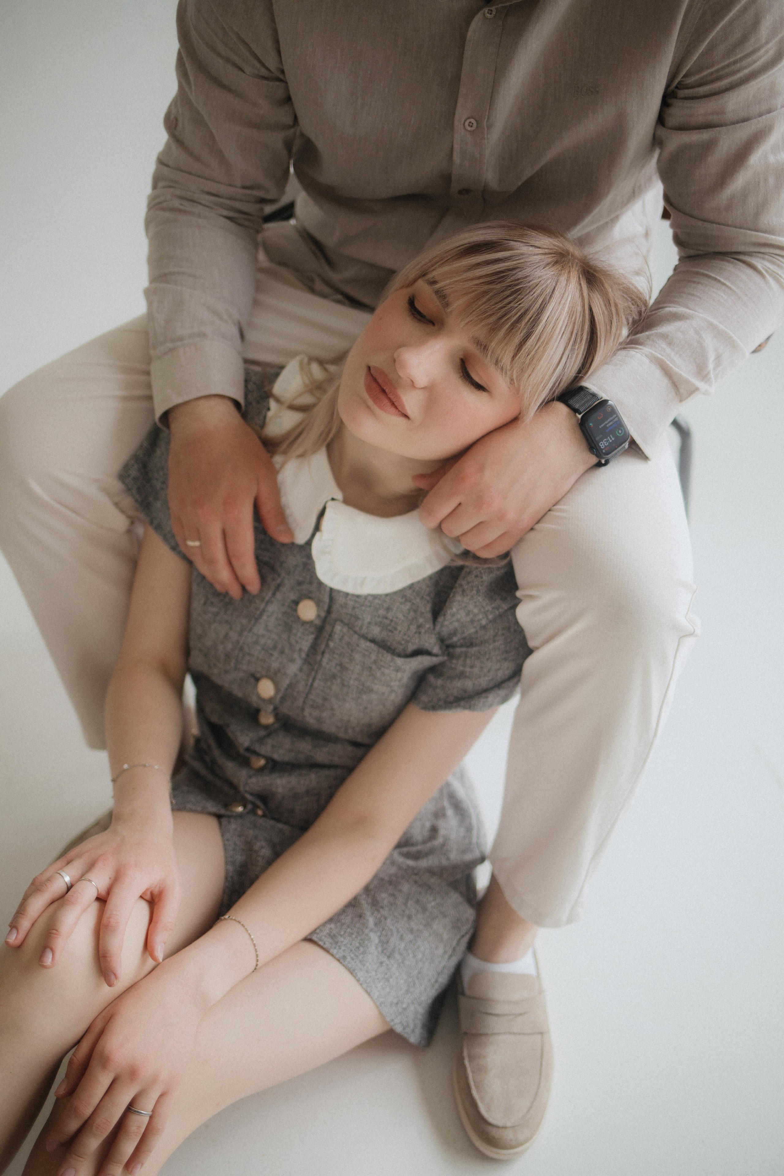 Юра + Настя + Тася. Семейный и детский фотограф Юлия Шох