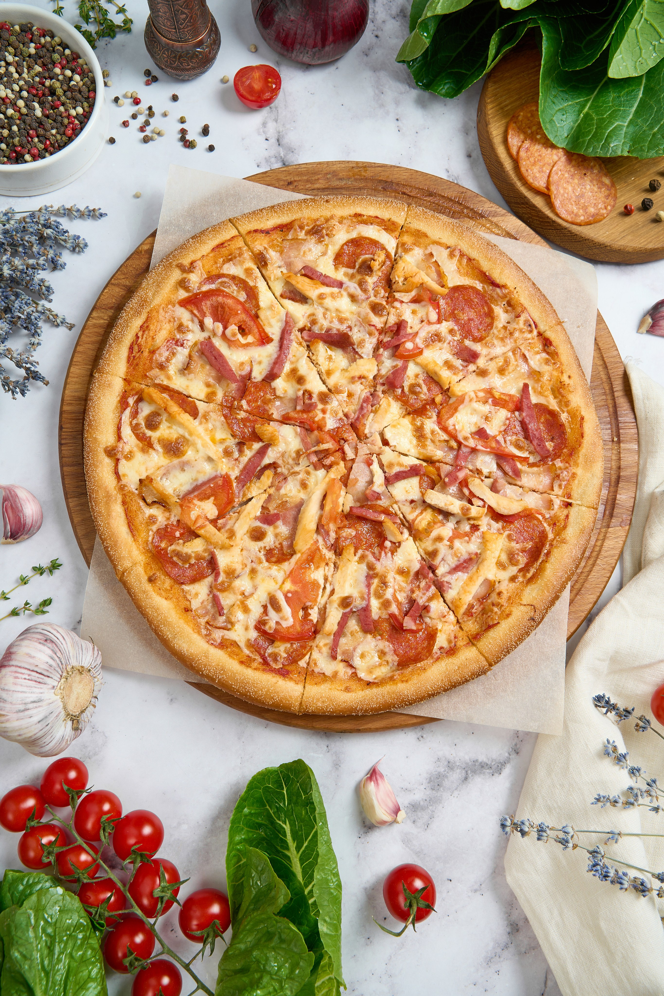 Меню пиццерии. Фотограф для маркетплейсов Wildberries и Ozon | Предметная и фуд-съёмка, инфографика и видео для брендов — Анастасия Супрунова