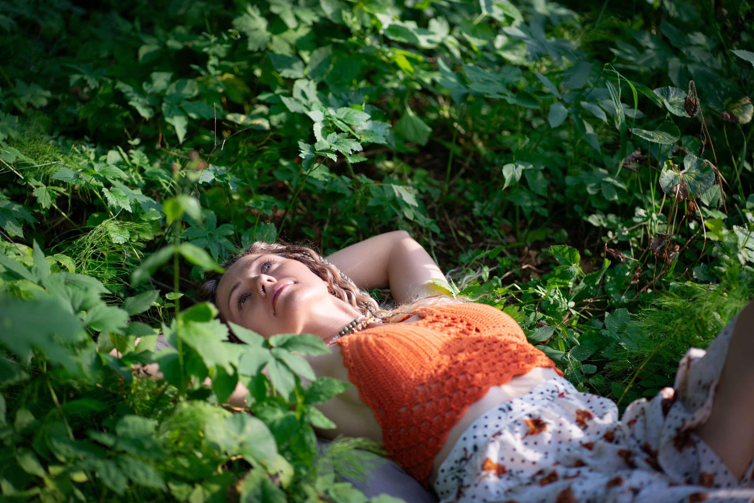 Анна —лесная нимфа. Фотограф Светлана Белоусова