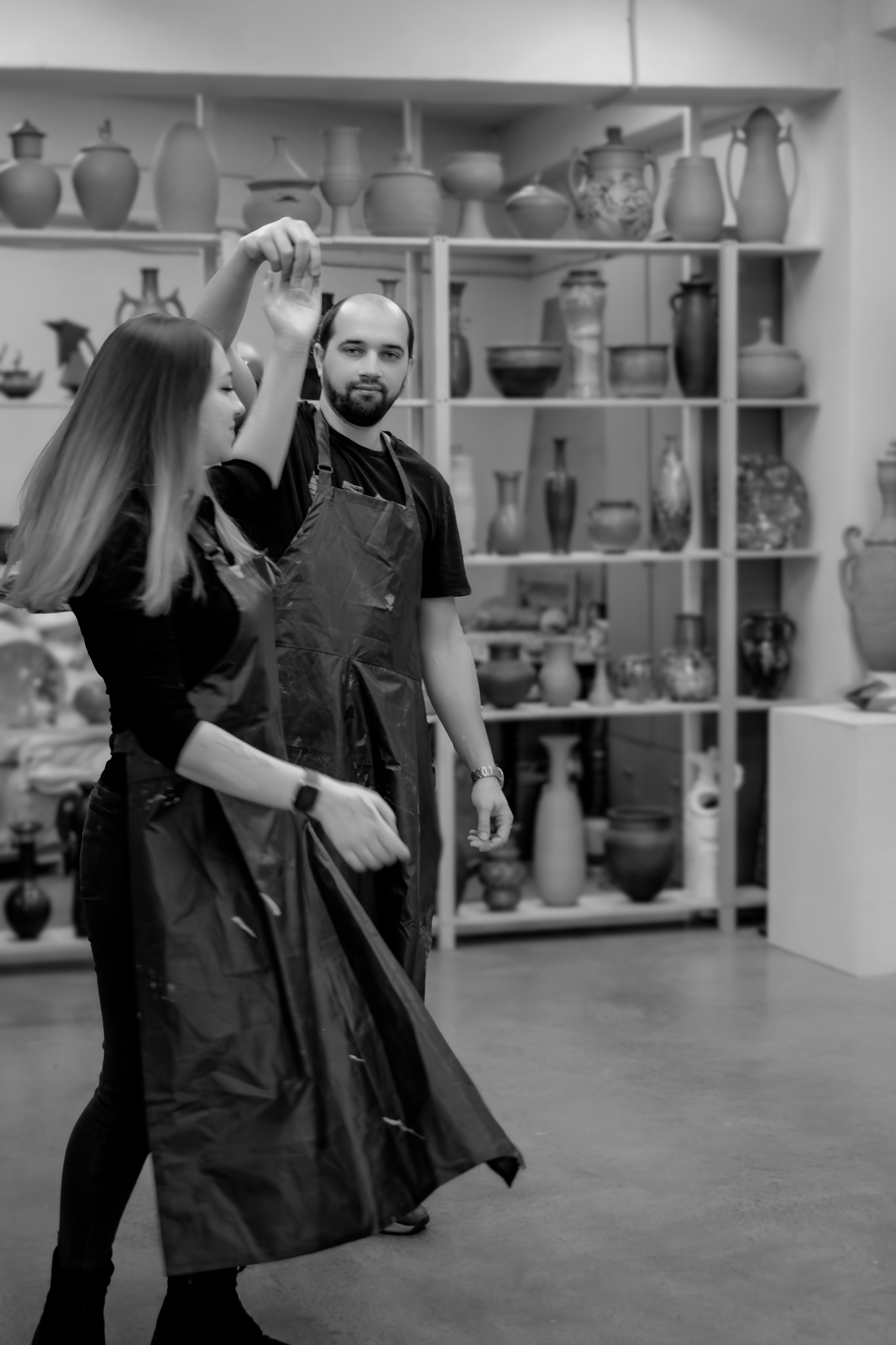 В гончарной. Фотограф Хабаровск